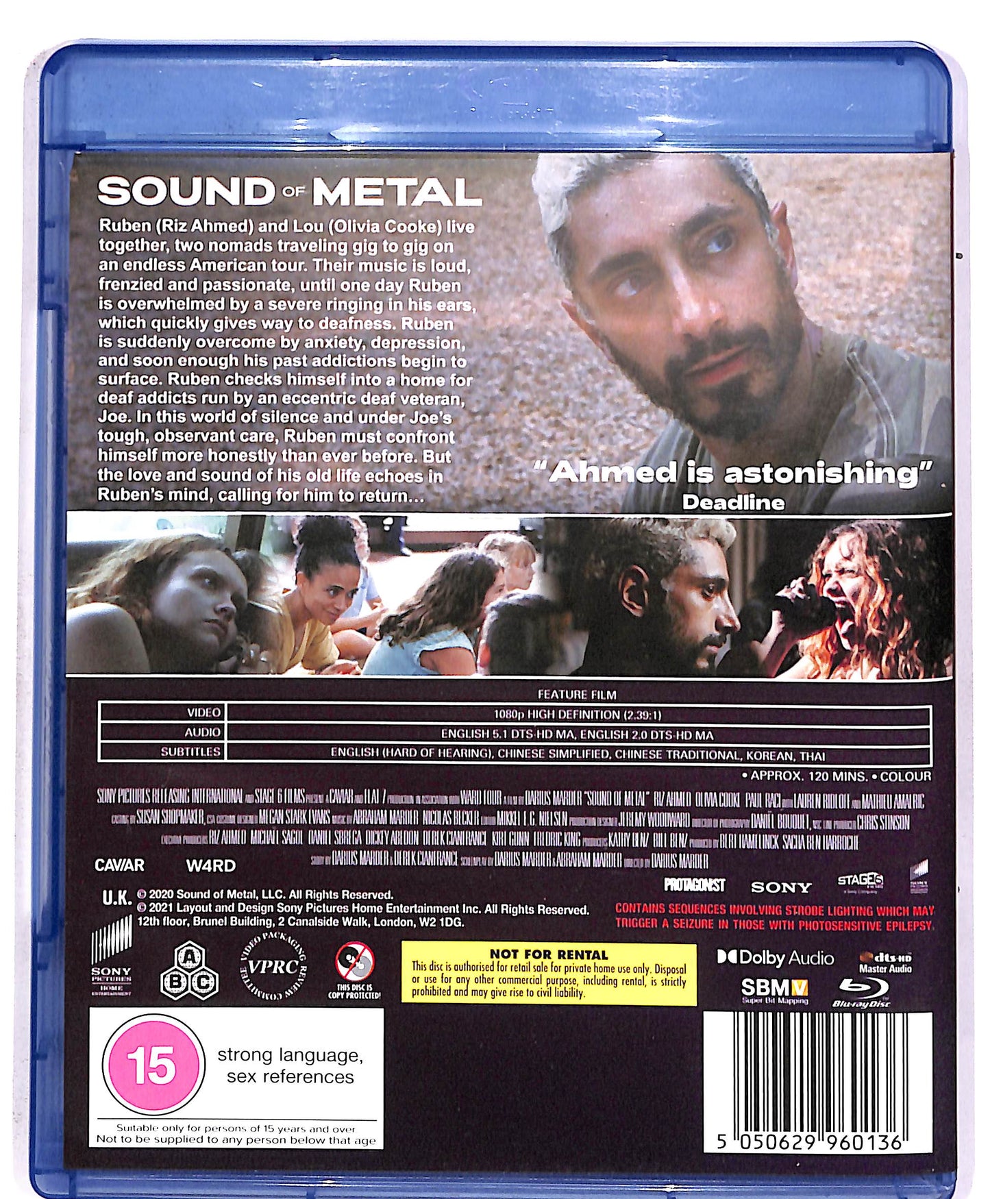 EBOND Sound of Metal Lingua UK BLURAY DB675908