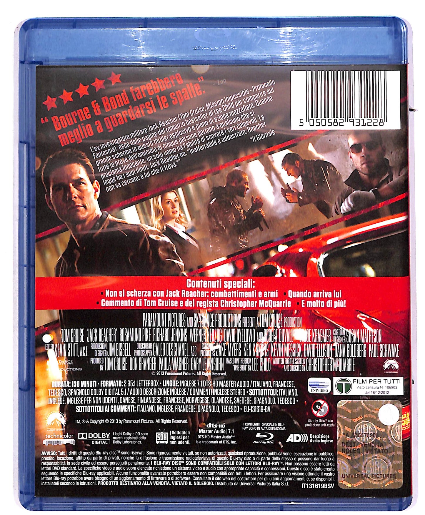 EBOND Jack Reacher - La Prova Decisiva BLURAY DB675915