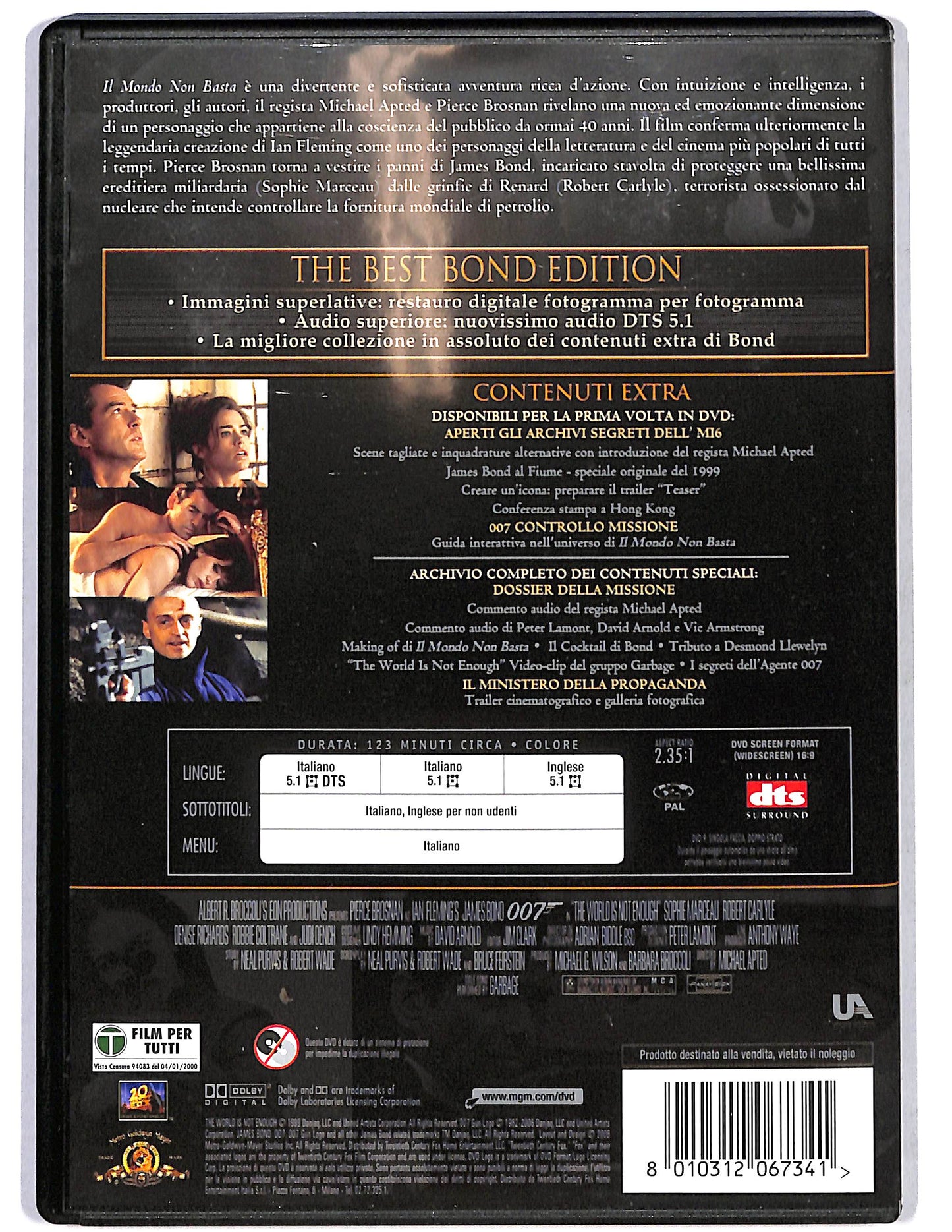 EBOND 007 Il Mondo non basta (2 dischi) DVD DB676107