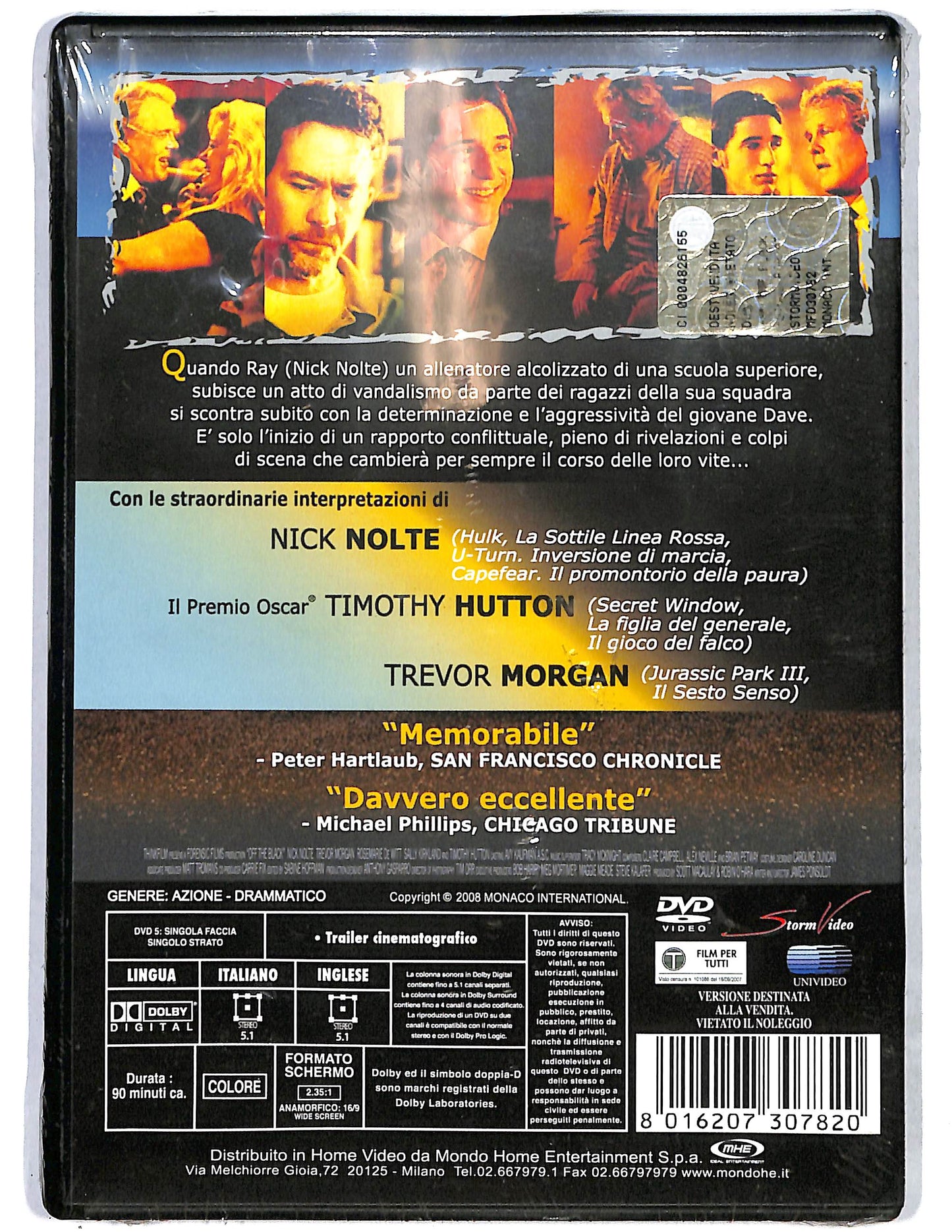 EBOND Off the black Gioco forzato DVD DB676116