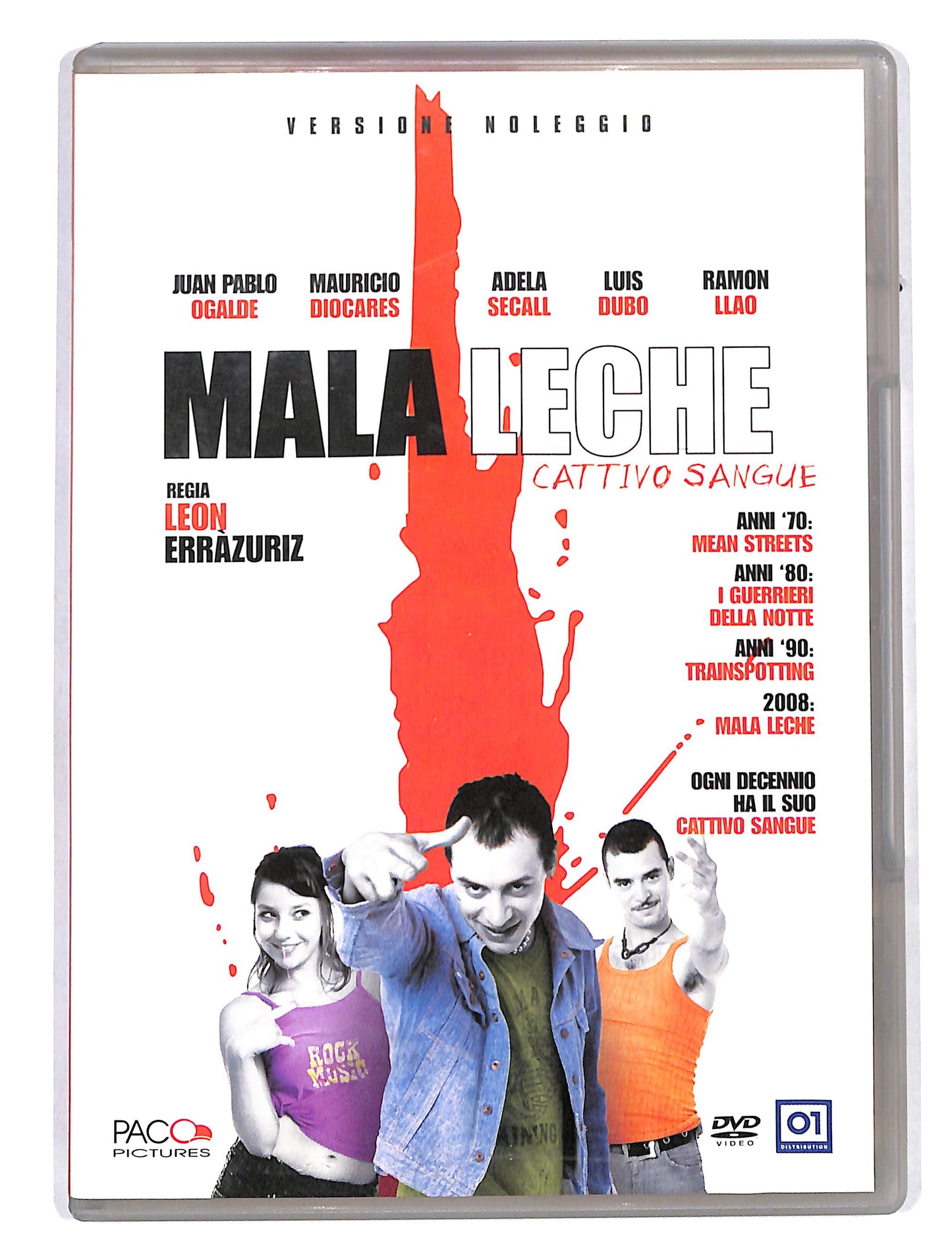 EBOND Mala Leche cattivo sangue NOLEGGIO DVD DB676225