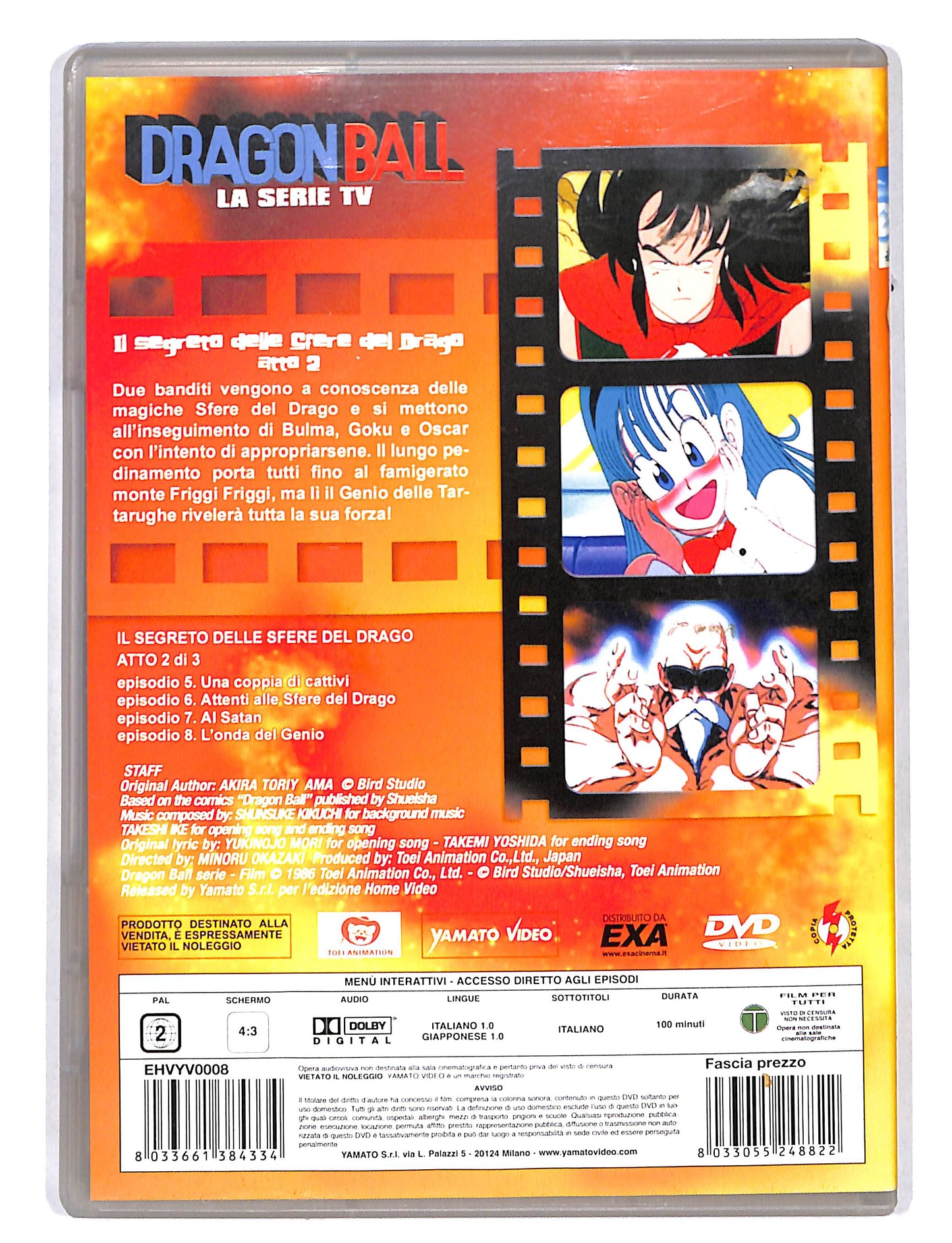 EBOND Dragonball il segreto delle sfere del drago vol.2 DVD DB676235