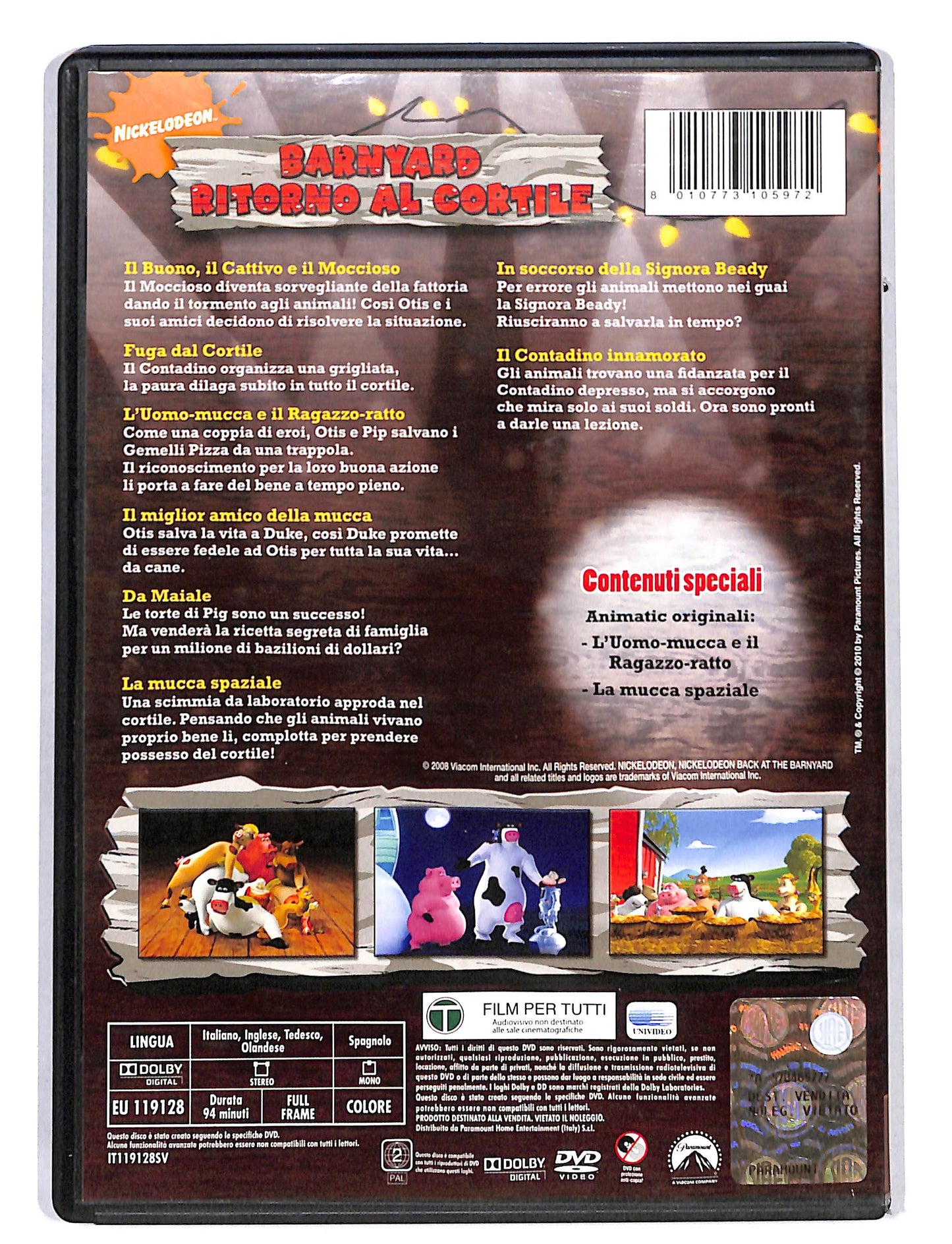 EBOND Barnyard Ritorno al cortile DVD DB676254