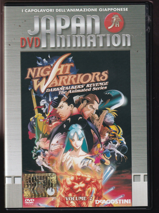 EBOND Night Warriors 2a Parte-japan Animation Editoriale Deagostini DVD DB676403
