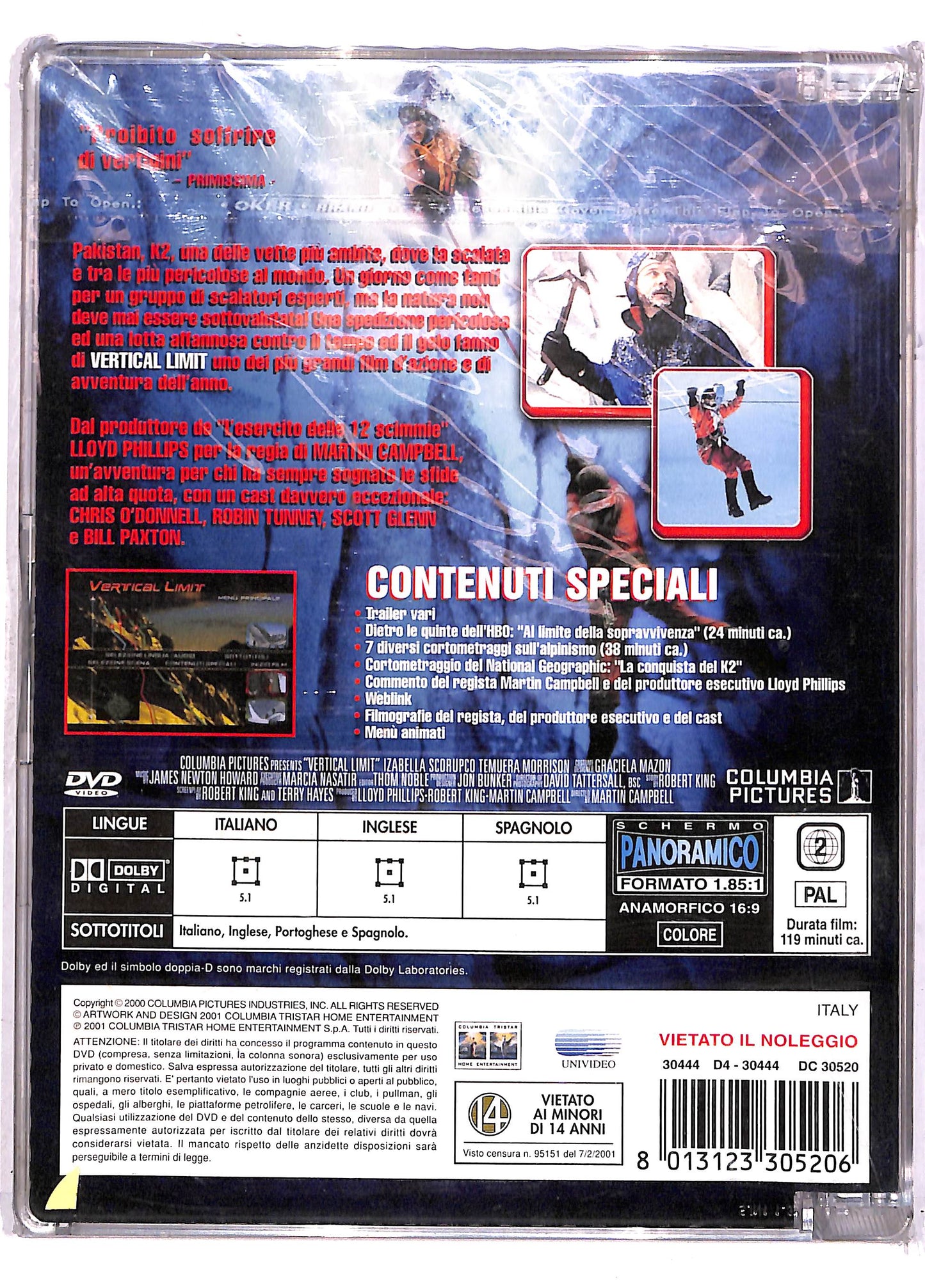 EBOND Vertical limit SJB DVD DB676632