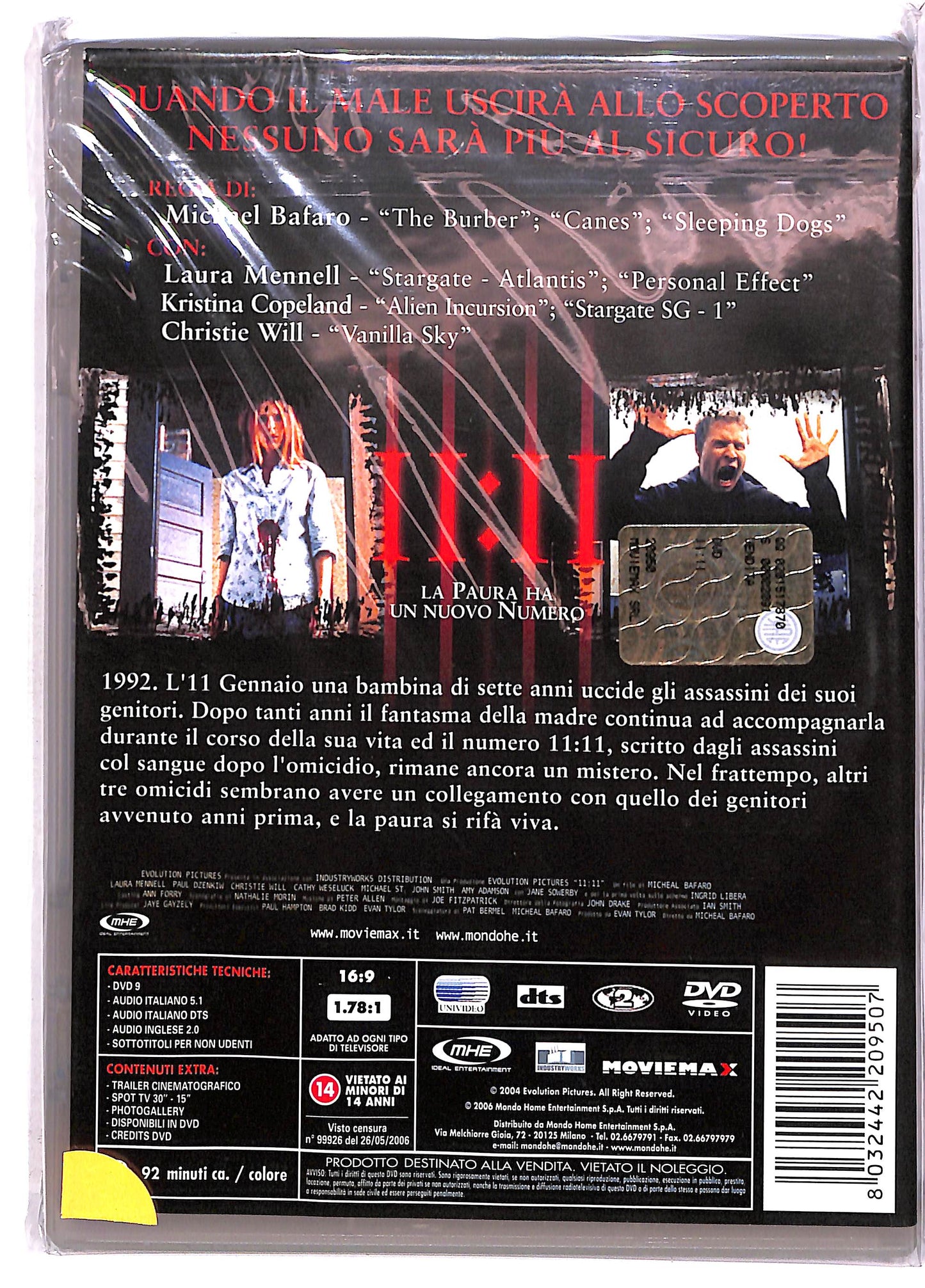 EBOND 11:11 - la paura ha un nuovo numero DVD DB676650