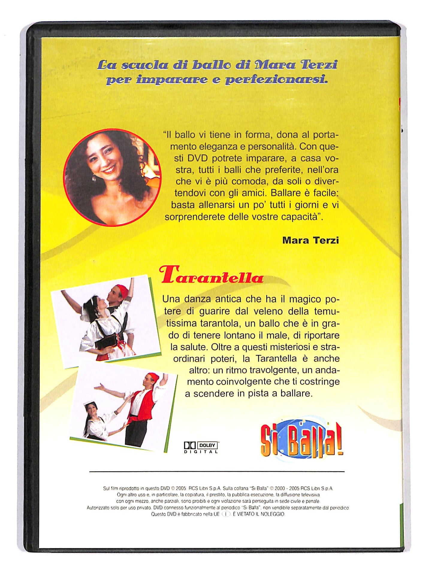 EBOND Si balla! A scuola di Tarantella EDITORIALE DVD DB676714