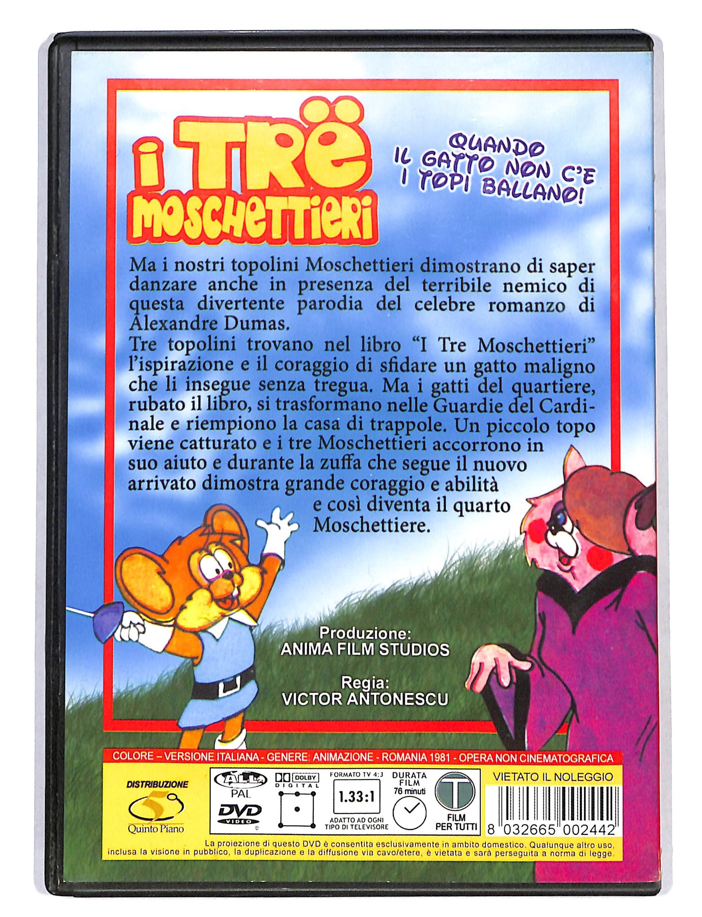 EBOND I Tre Moschettieri DVD DB676733