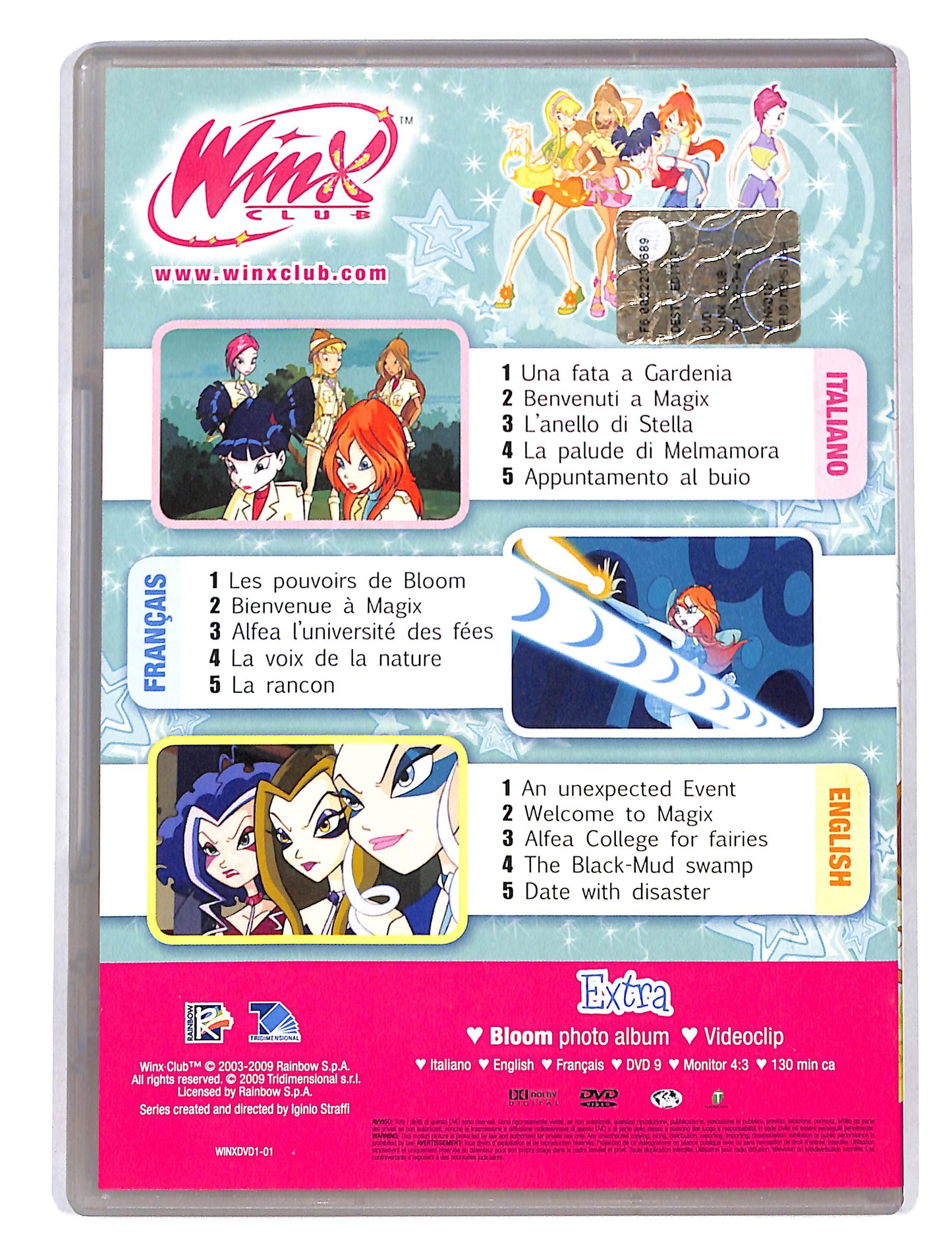 EBOND Winx Club vol.1 EDITORIALE DVD DB676746