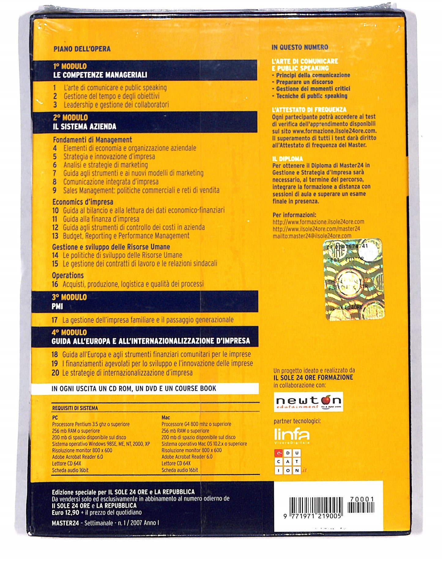 EBOND Master 24 L'arte di comunicare e public speaking DVD DB676808