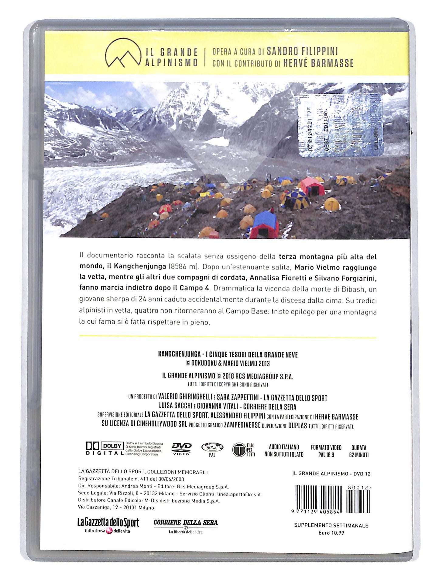 EBOND Il Grande Alpinismo vol.12 Kangchenjunga DVD DB676822