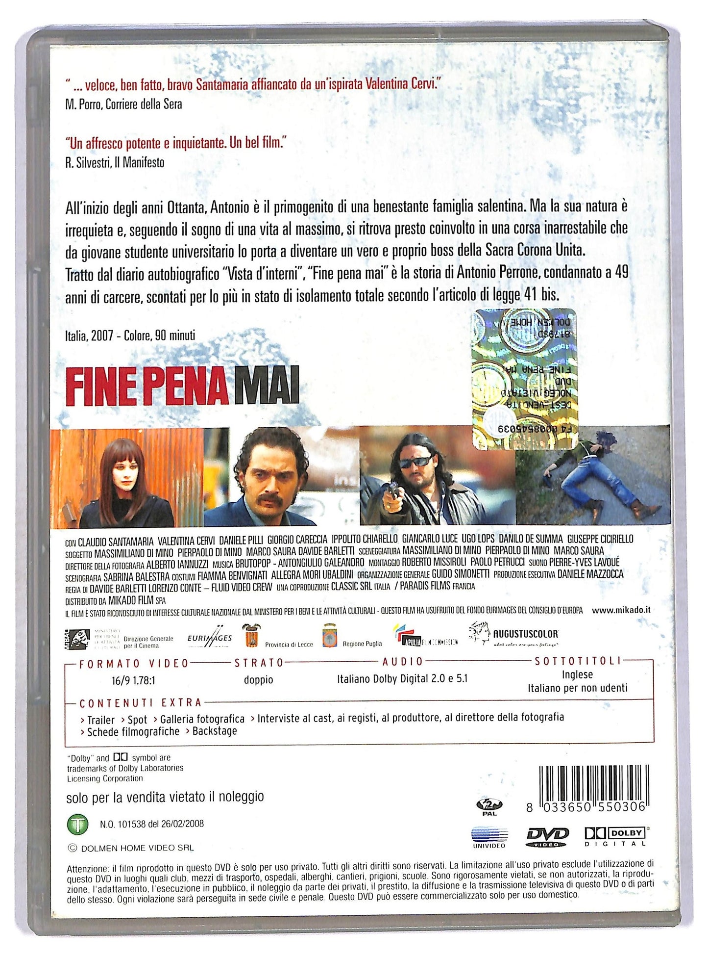EBOND Fine Pena Mai DVD DB676835