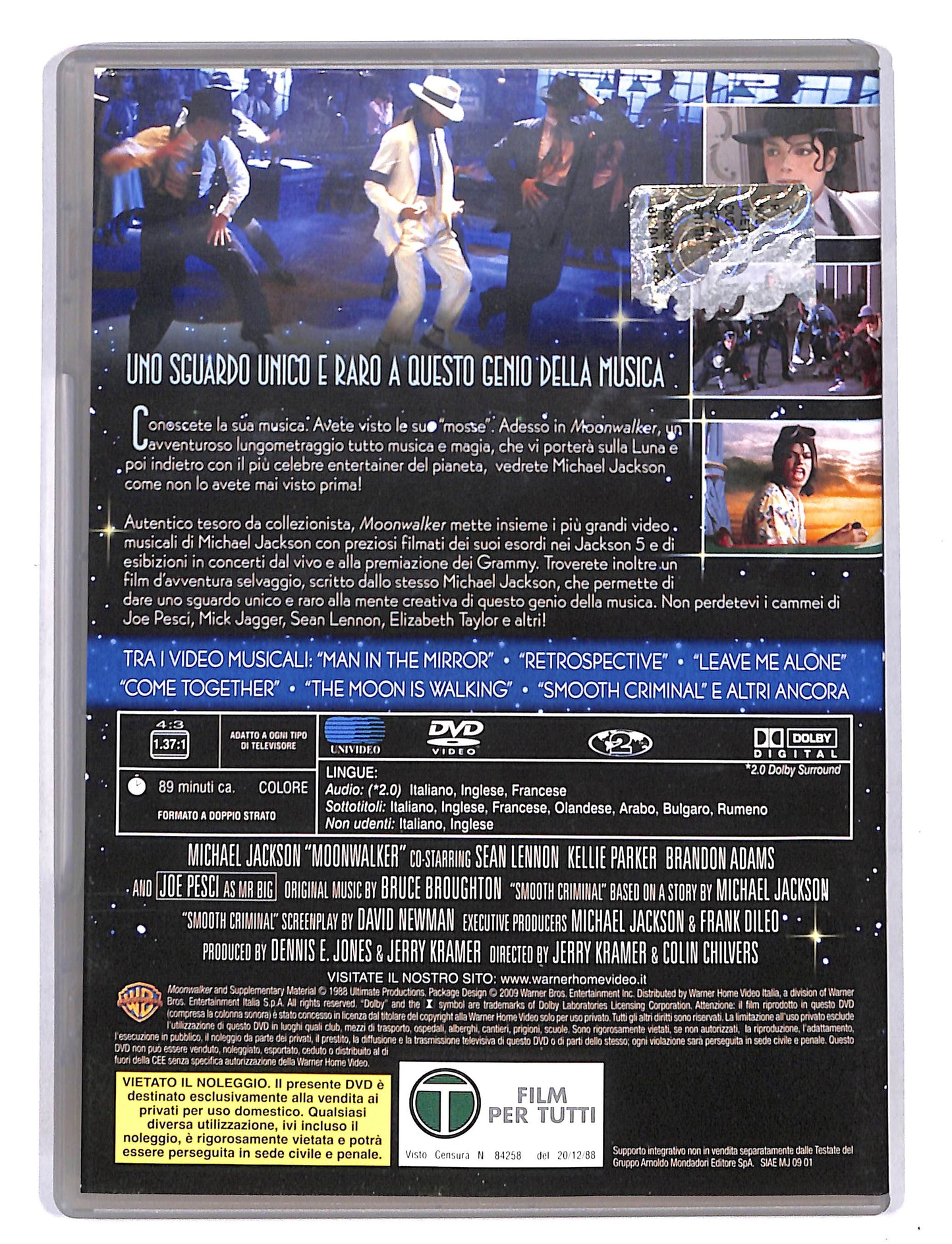 EBOND Michael Jackson Moonwalker DVD DB676838