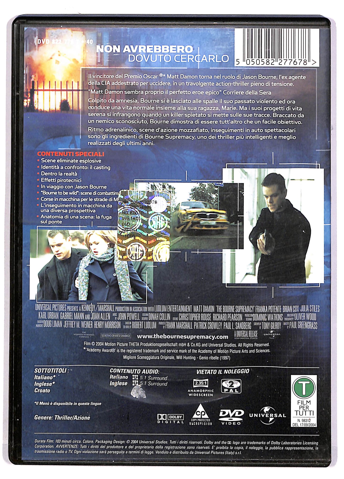 EBOND The Bourne supremacy DVD DB677136