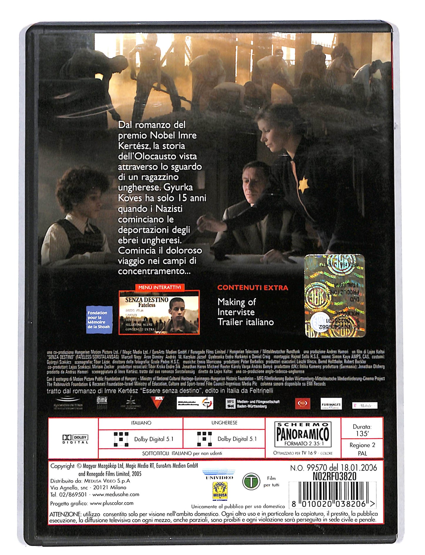 EBOND Senza Destino NOLEGGIO DVD DB677216