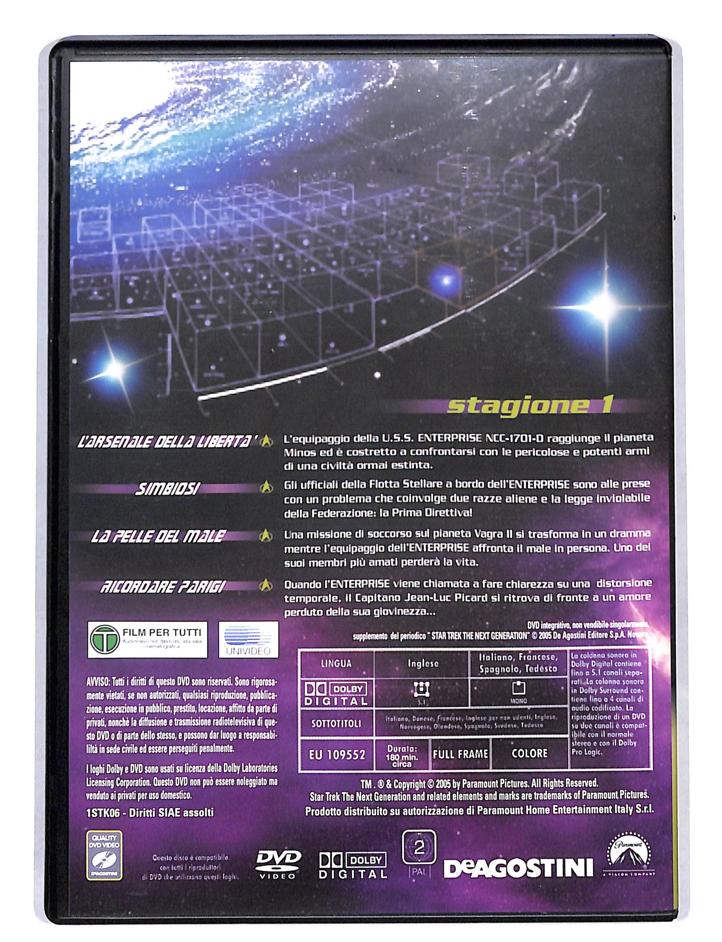EBOND StarTrek the next generation stagione 1 vol.6 DVD DB677246