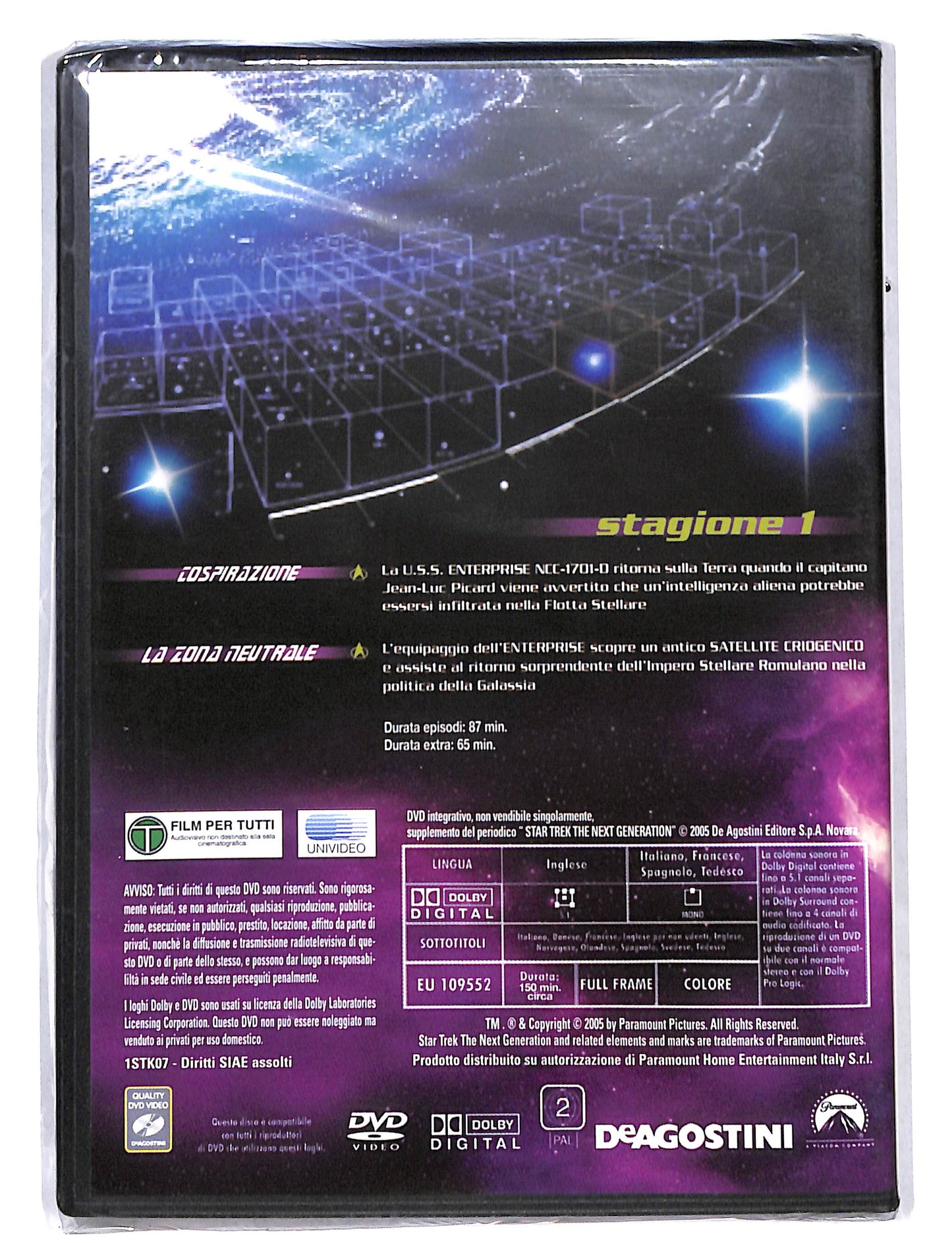 EBOND Star trek the next generation stagione 1 vol.7 DVD DB677247