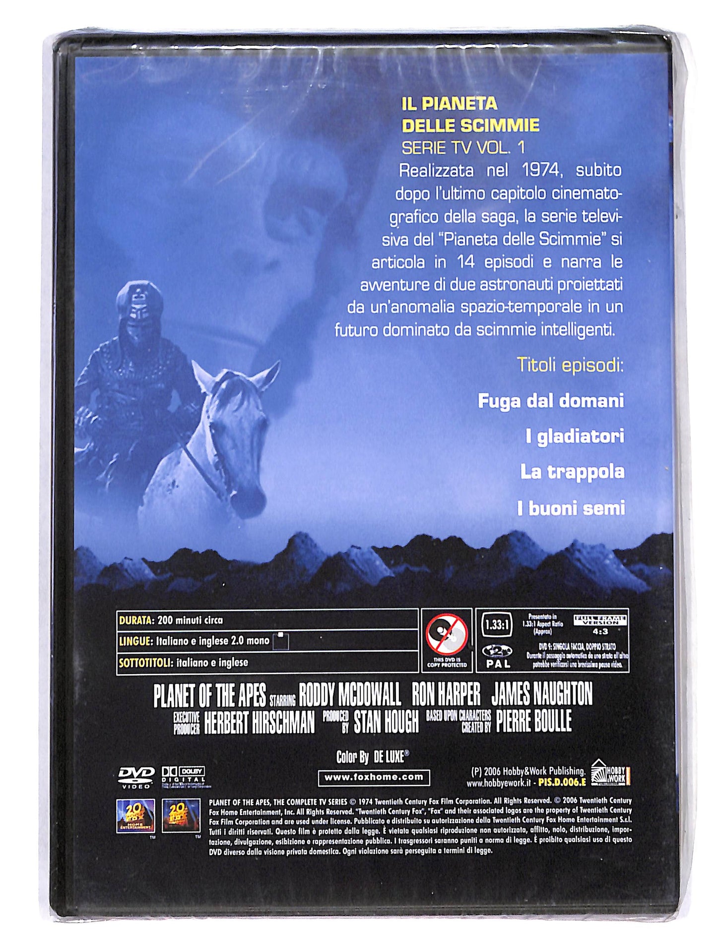 EBOND Il Pianeta delle scimmie vol.1 EDITORIALE DVD DB677260