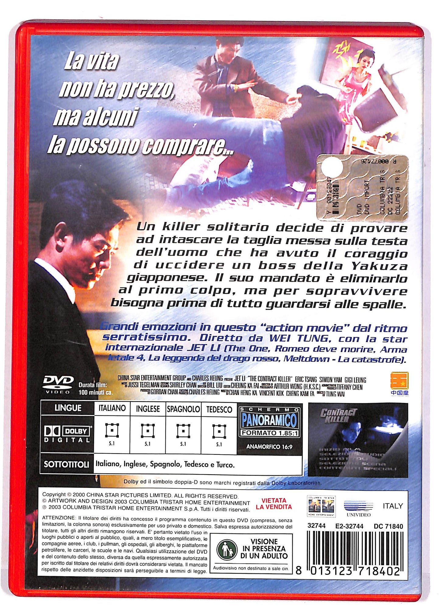 EBOND Contract killer NOLEGGIO DVD DB677946