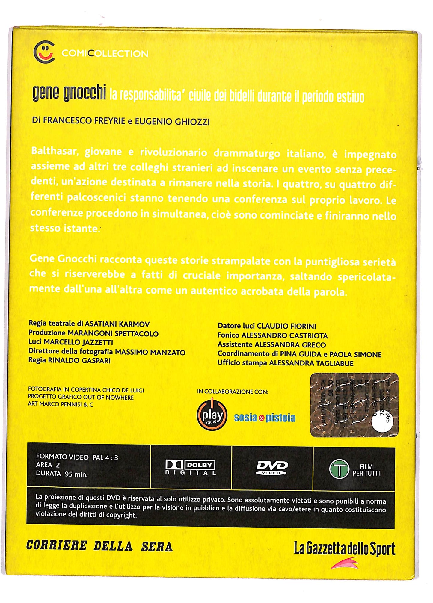 EBOND Gene Gnocchi - La responsabilita civile dei Bidelli DVD DB677962