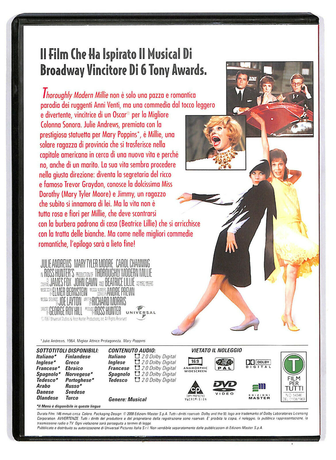 EBOND Thoroughly Modern Millie Editoriale DVD DB678145