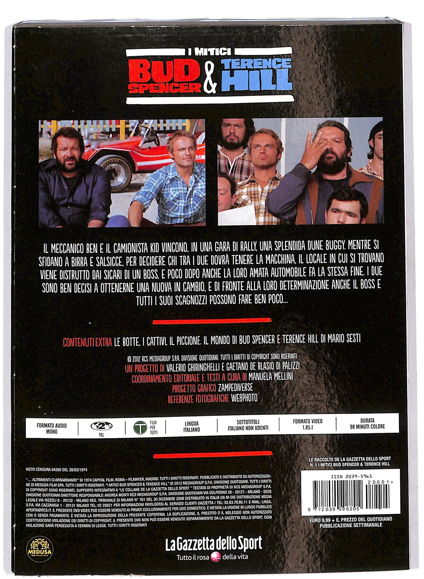 EBOND ...altrimenti ci arrabbiamo! Volume 1 Slipcase EDITORIALE DVD DB678151