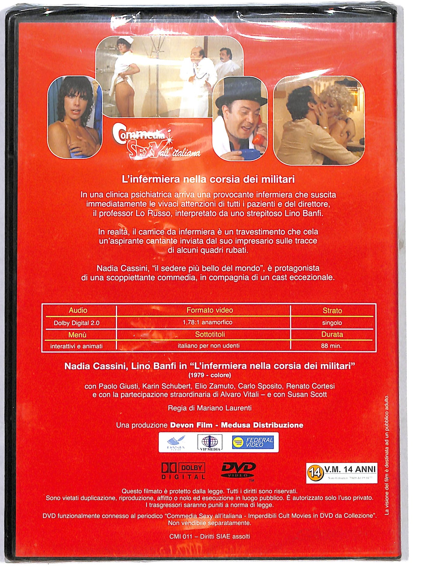 EBOND L'infermiera nella corsia dei militari EDITORIALE DVD DB678155