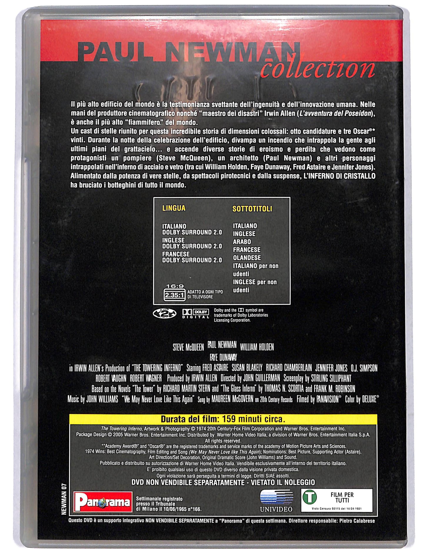EBOND L'inferno di cristallo EDITORIALE DVD DB678314