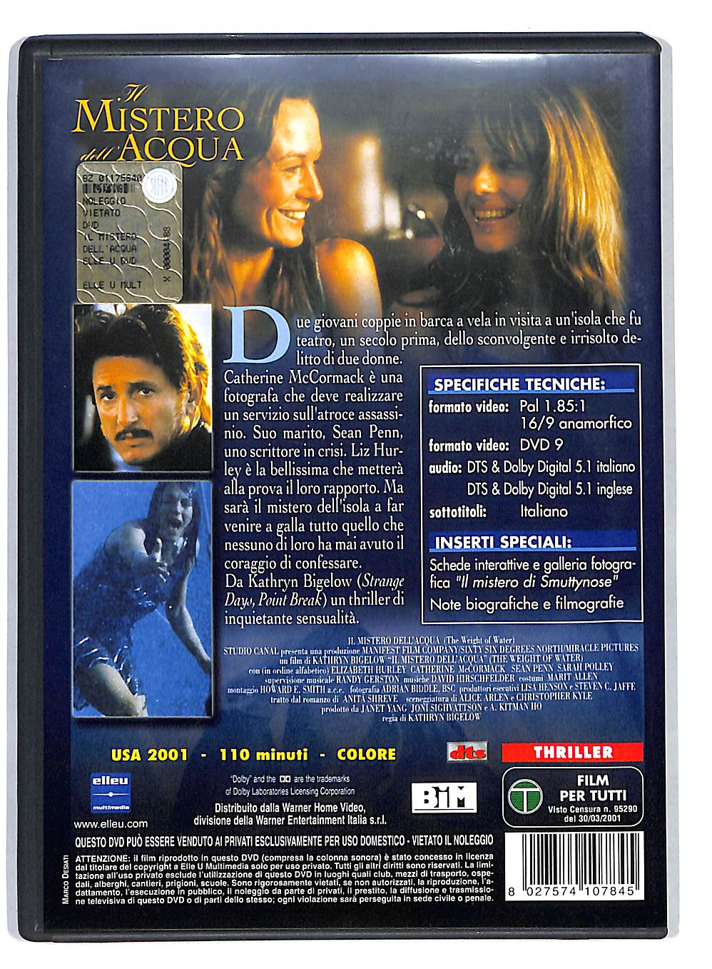 EBOND Il Mistero Dell'Acqua DVD DB678330