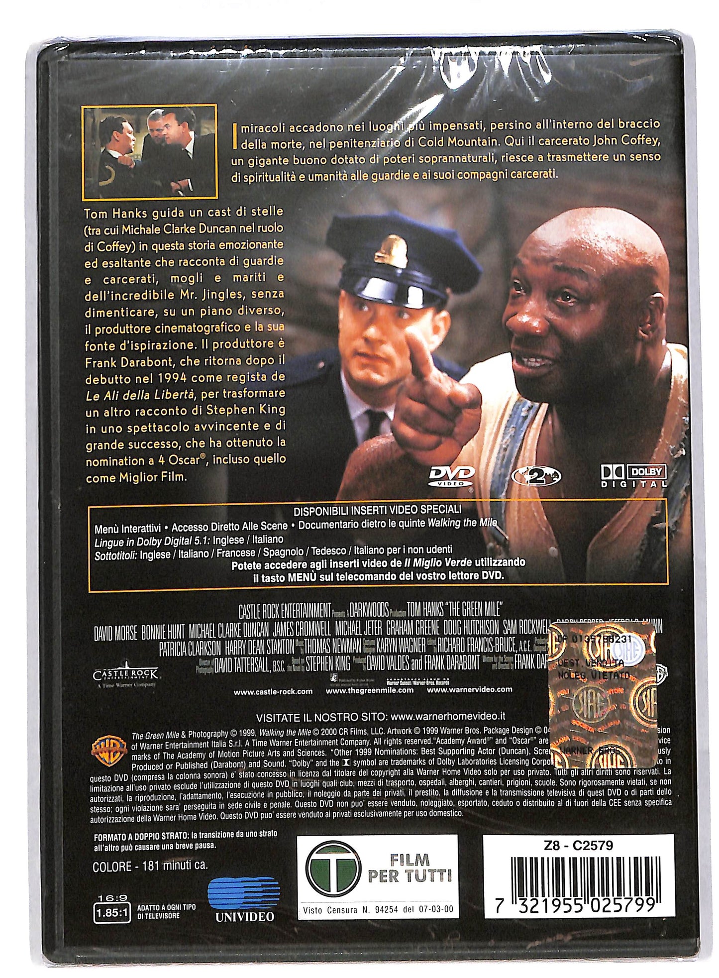 EBOND Il miglio verde DVD DB678338