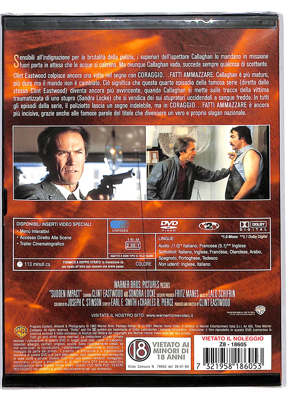 EBOND Coraggio... fatti ammazzare SNAPPER DVD DB678350