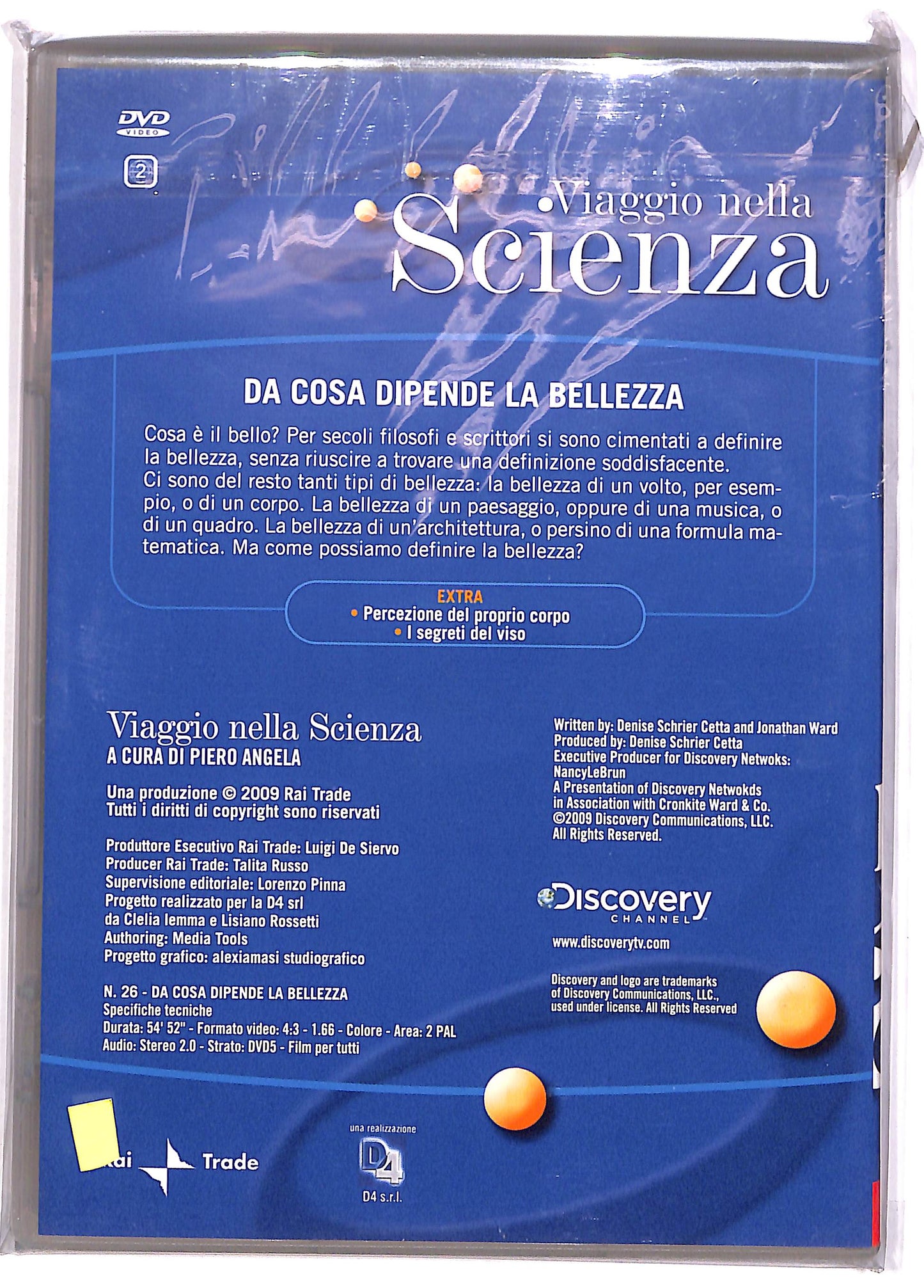 EBOND viaggio nella scienza, da cosa dipende la bellezza EDITORIALE DVD DB678444