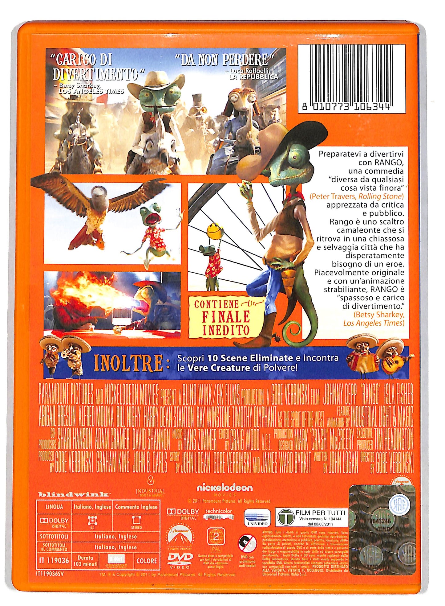 EBOND Rango DVD DB678448