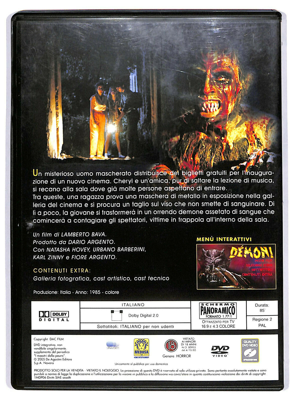 EBOND I Maestri Della Paura - Demoni Editoriale DVD DB678731