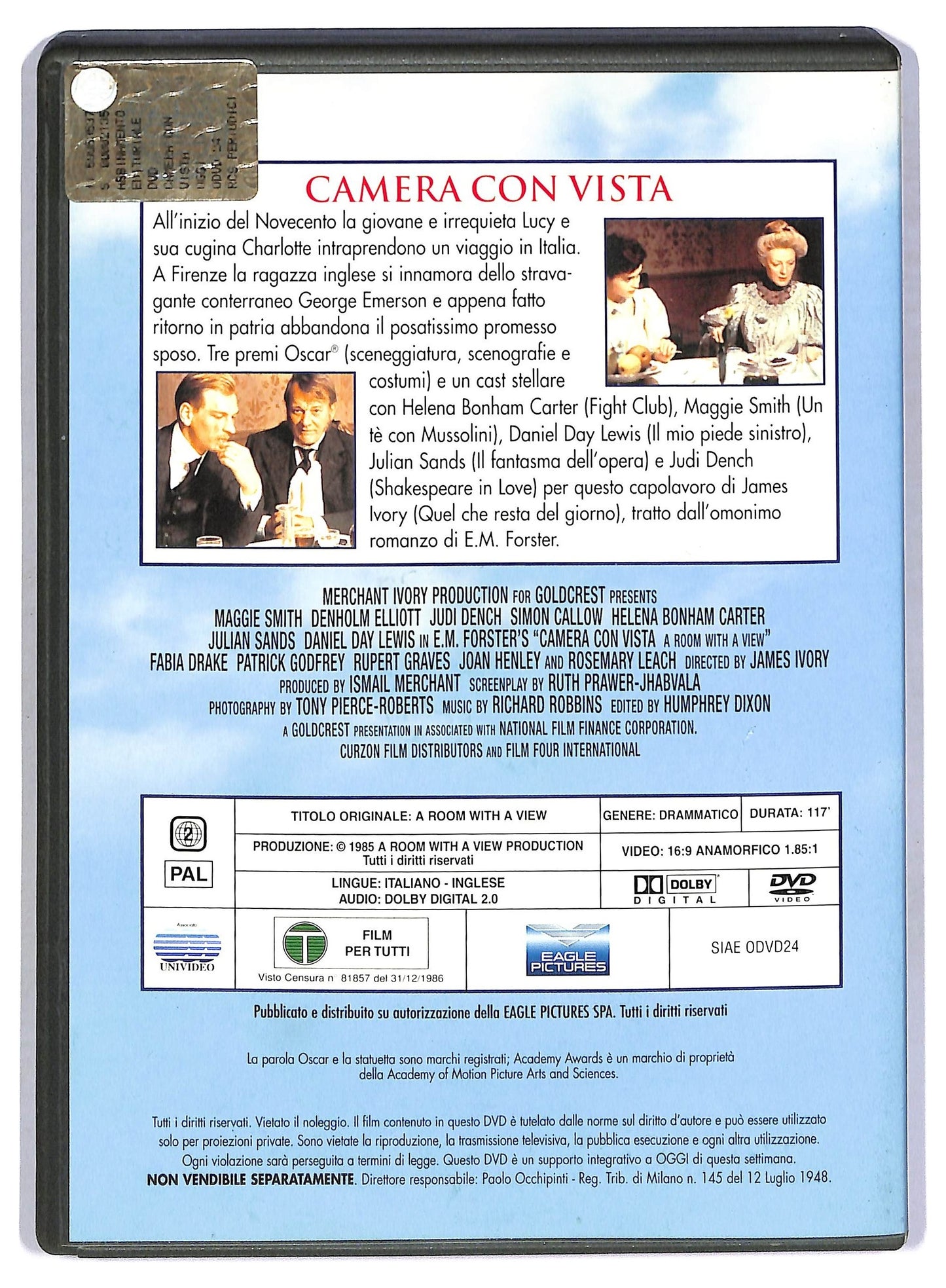 EBOND Camera Con Vista EDITORIALE DVD DB678740