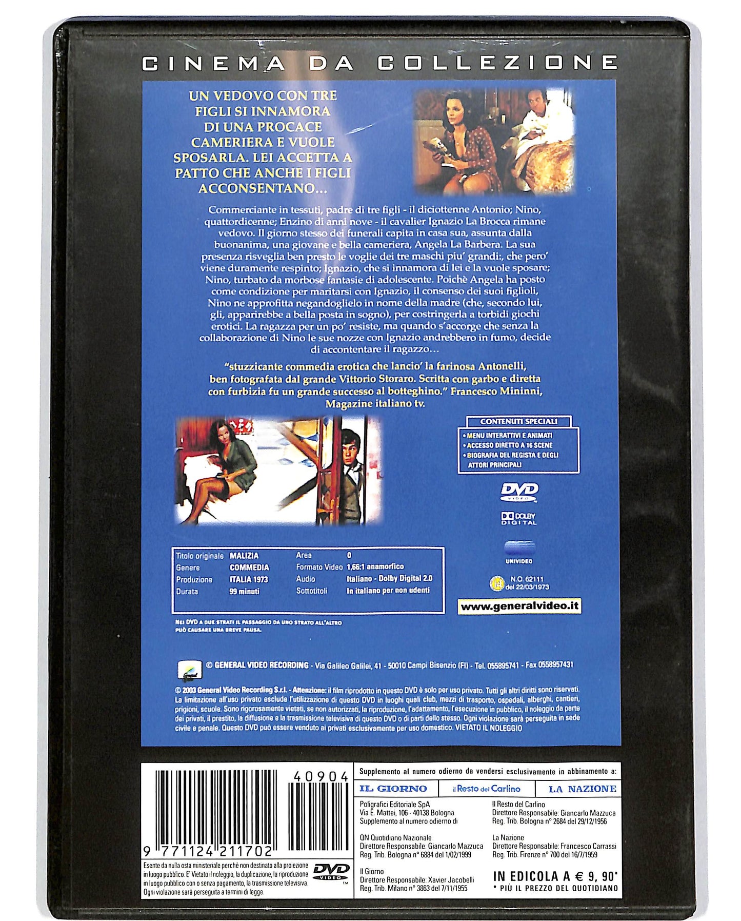 EBOND Malizia EDITORIALE DVD DB678744