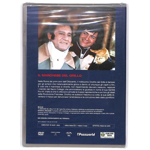 EBOND Il Marchese Del Grillo I Grandi Film Alberto Sordi Editoriale DVD DB678750