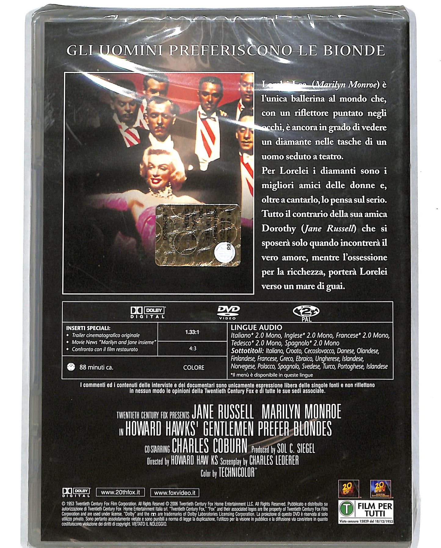 EBOND Gli uomini preferiscono le bionde Volume 2 EDITORIALE DVD DB678763