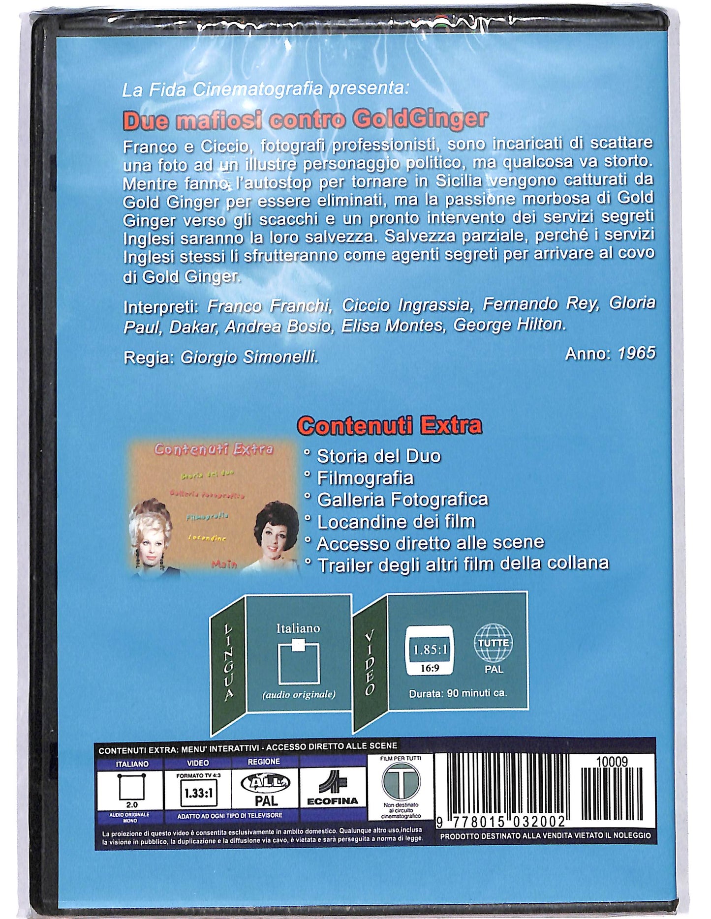 EBOND 2 mafiosi contro Goldginger DVD DB678911