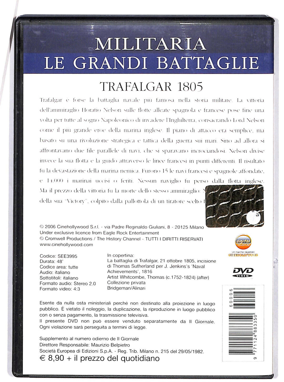 EBOND Trafalgar 1805 DVD DB679112