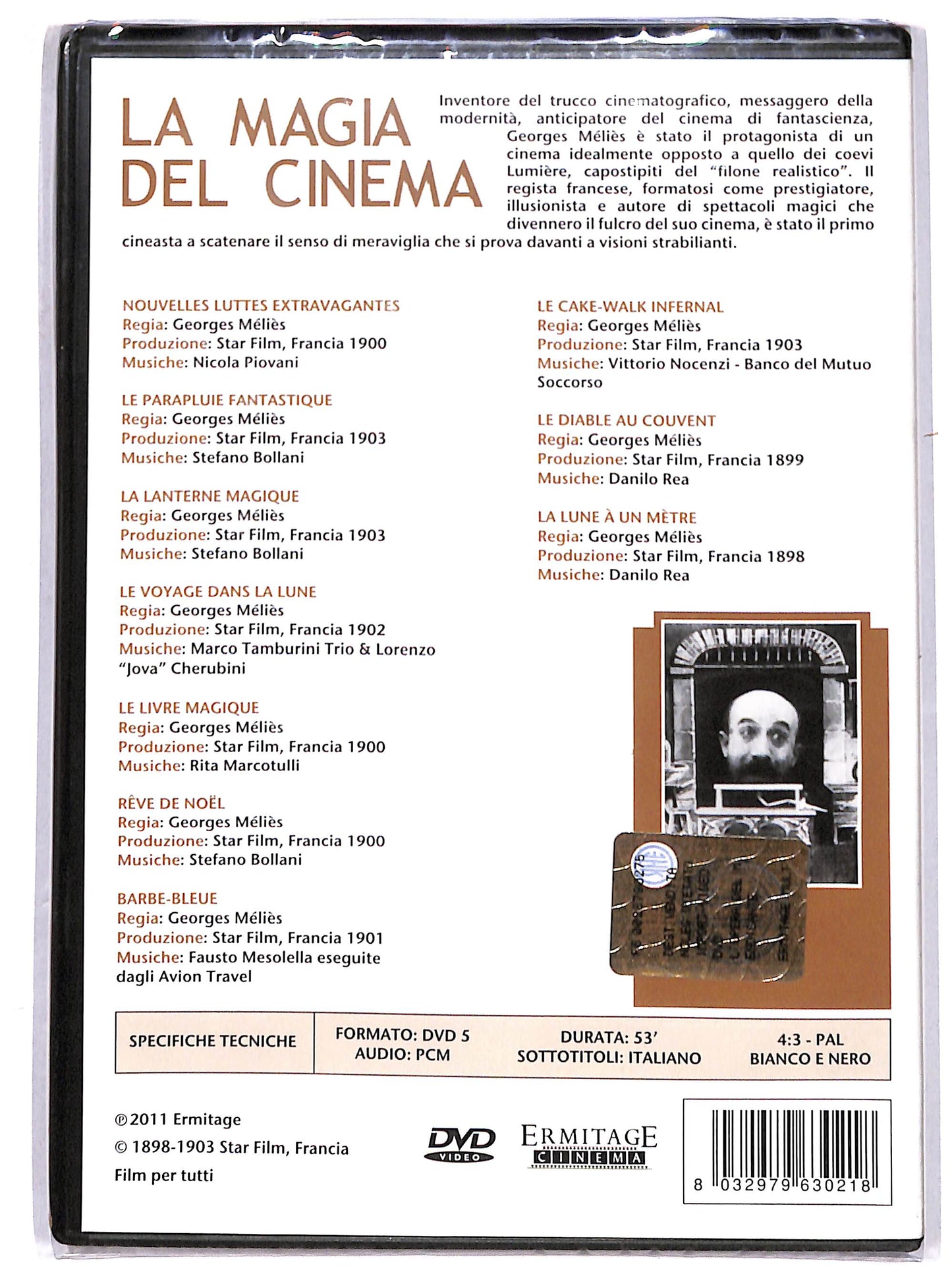 EBOND la magia del cinema DVD DB679118