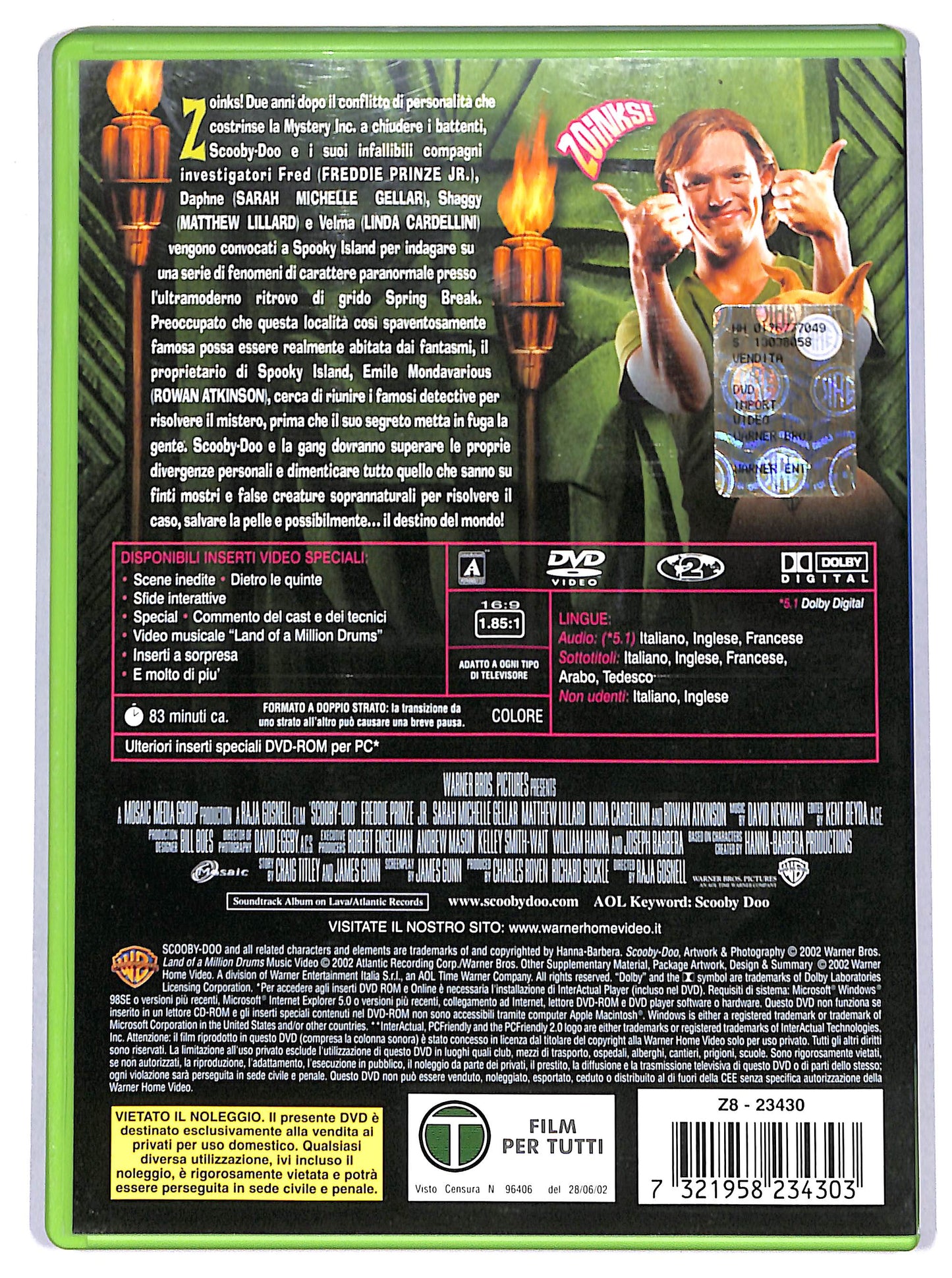 EBOND scooby doo DVD DB679121