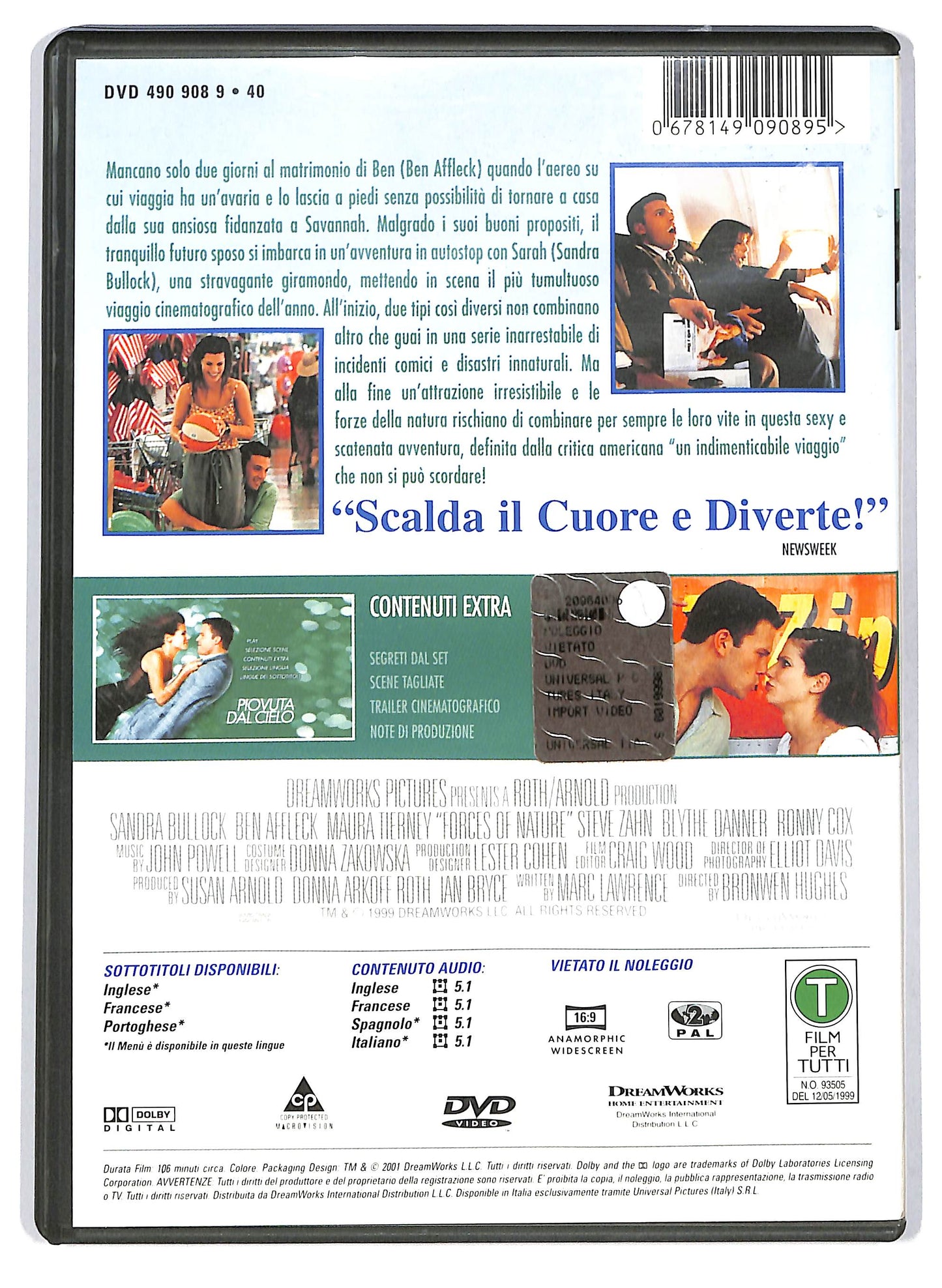 EBOND Piovuta dal cielo DVD DB679161