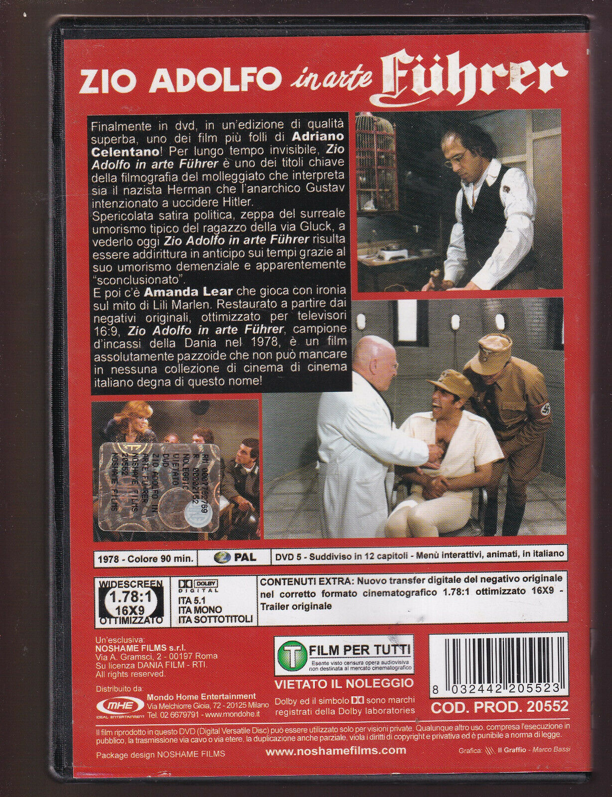 EBOND Zio Adolfo In Arte Fuhrer DVD DB679204