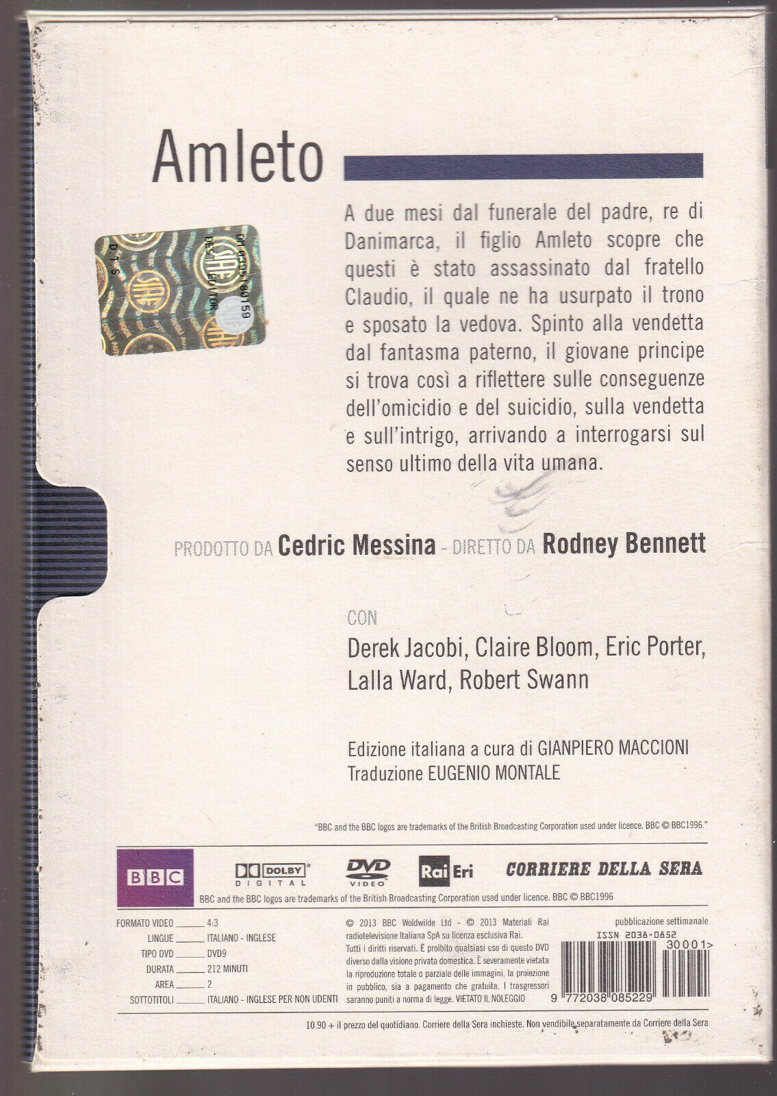EBOND Amleto  Editoriale DVD DB679418