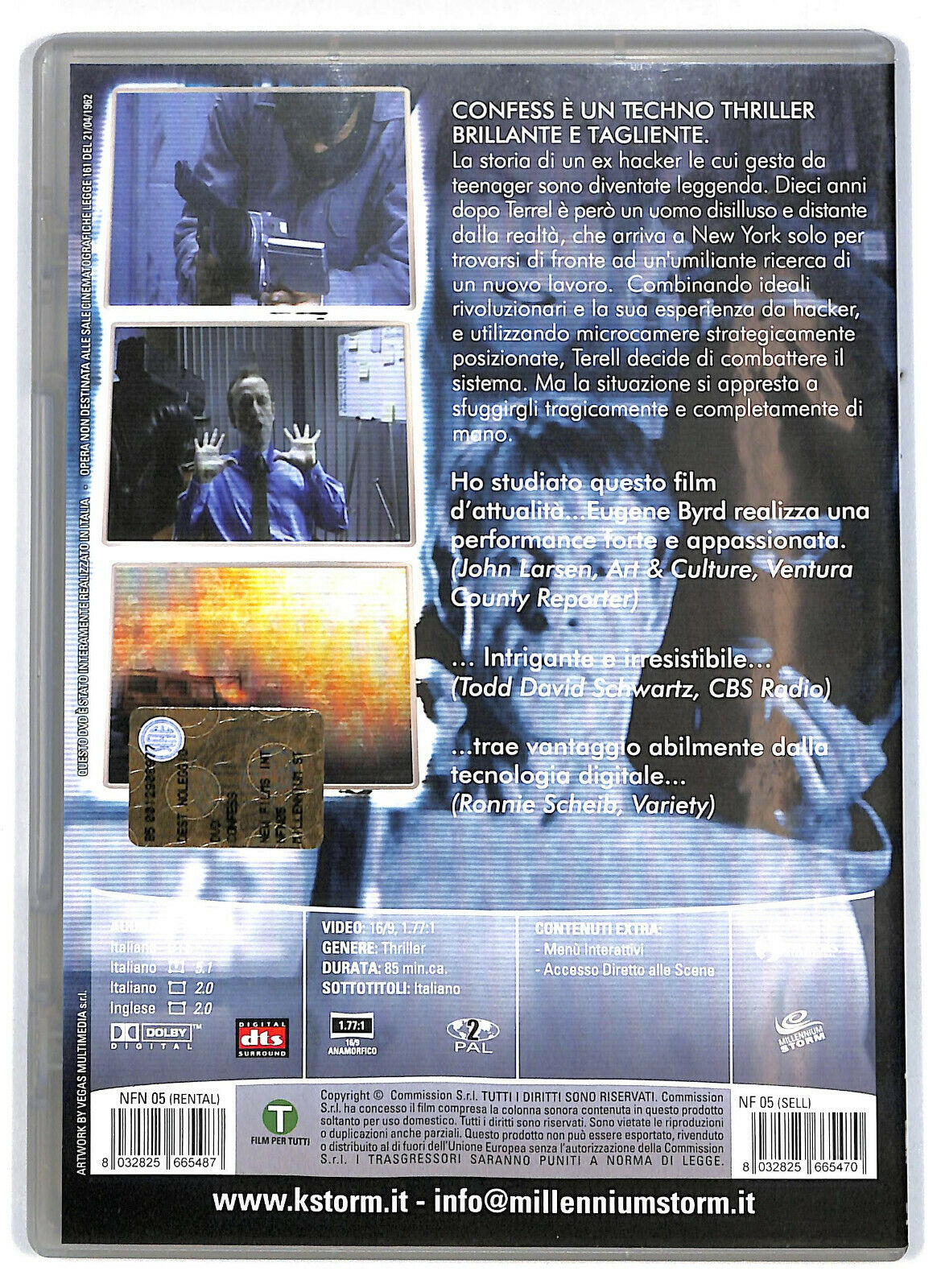 EBOND Confess DVD DB679428