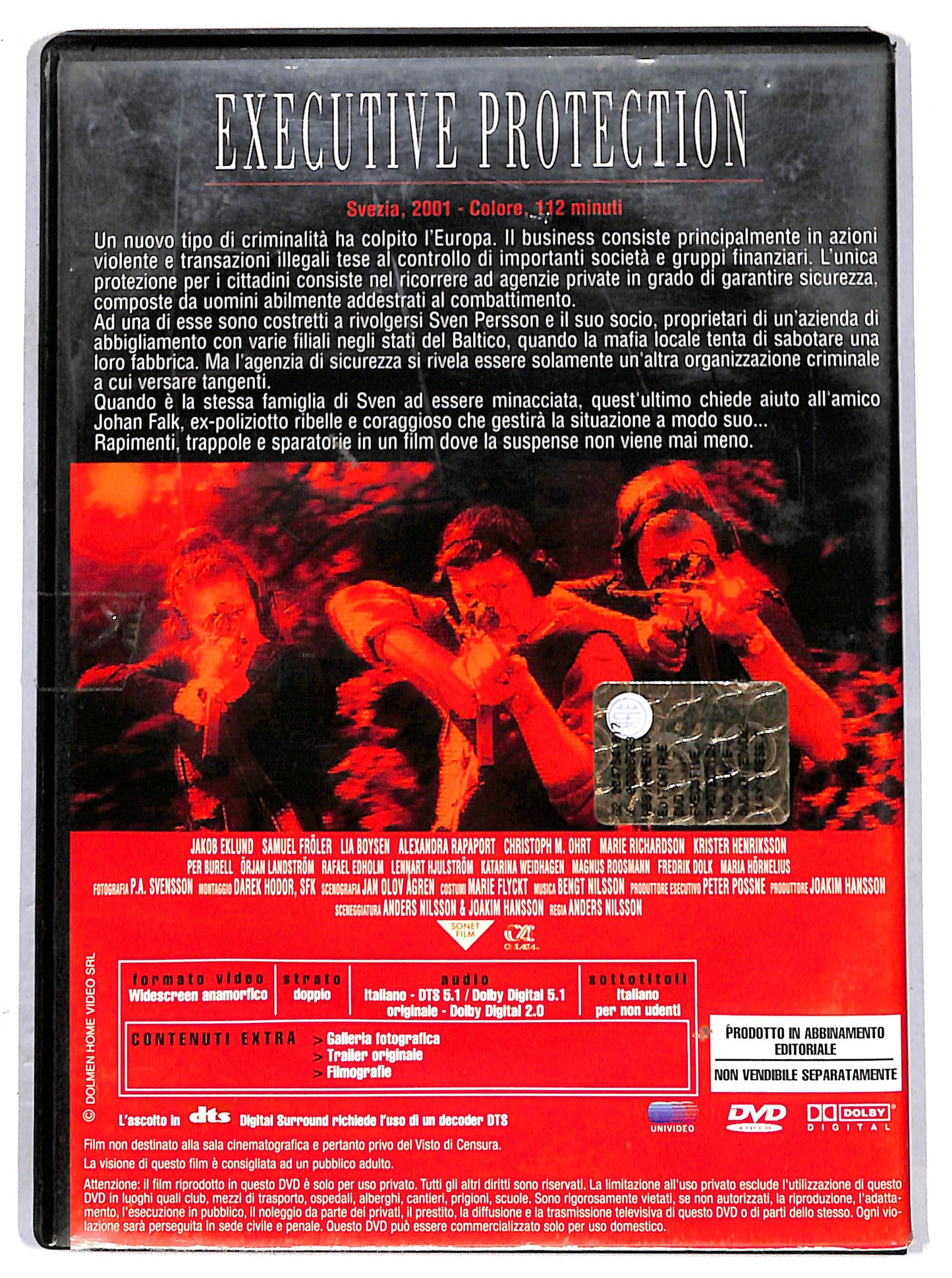 EBOND Executive Protection EDITORIALE DVD DB679434
