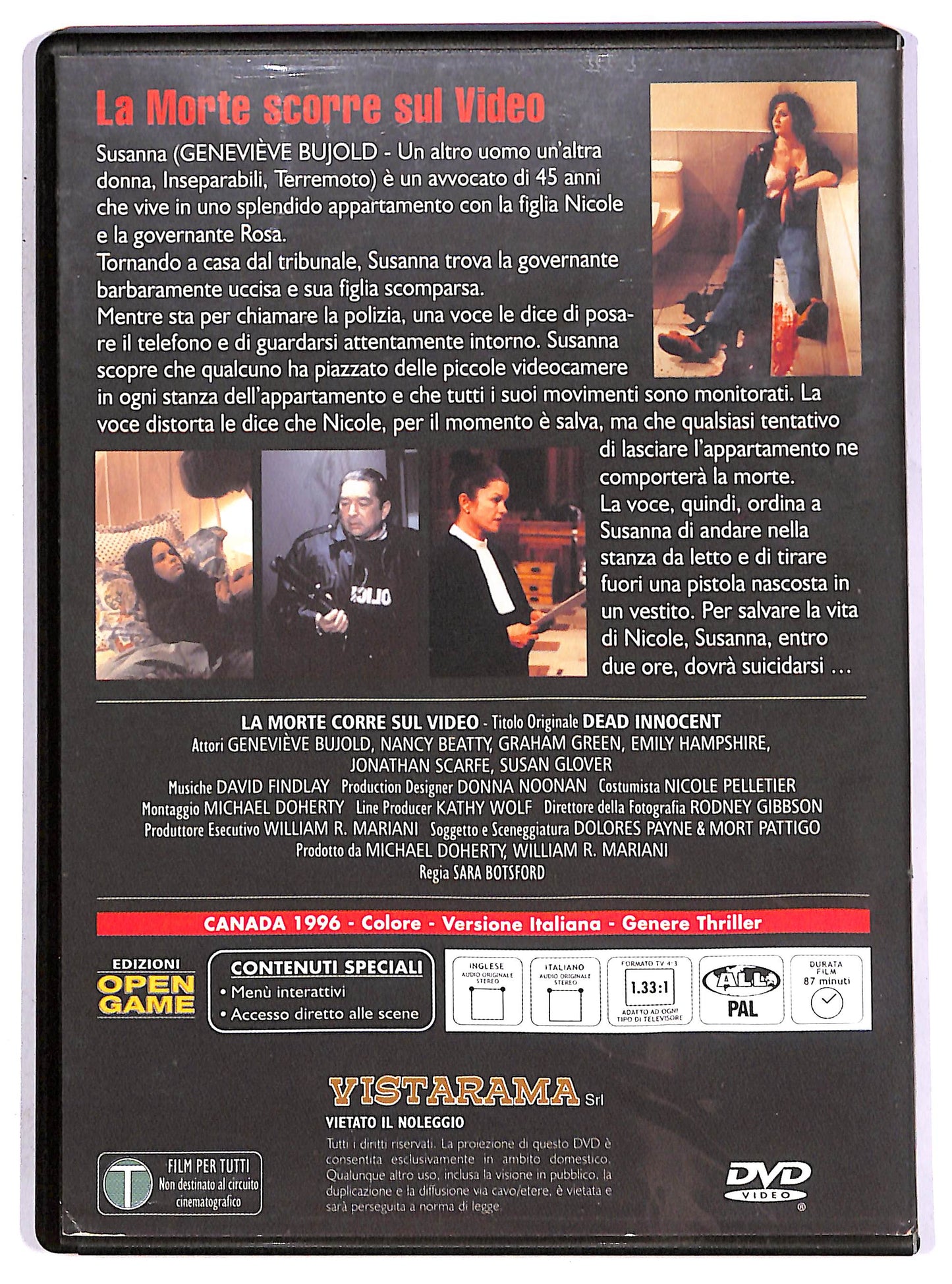 EBOND la morte scorre sul video EDITORIALE DVD DB679436