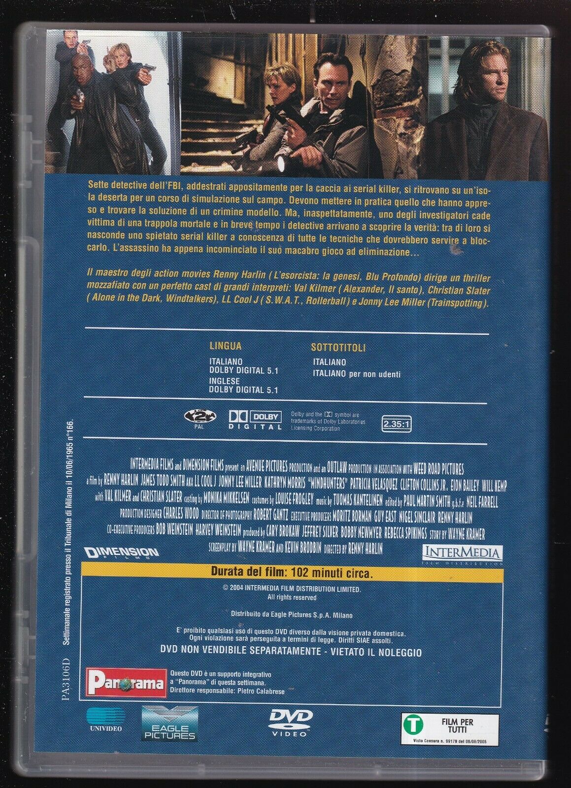 EBOND Nella Mente Del Serial Killer Editoriale DVD DB679443