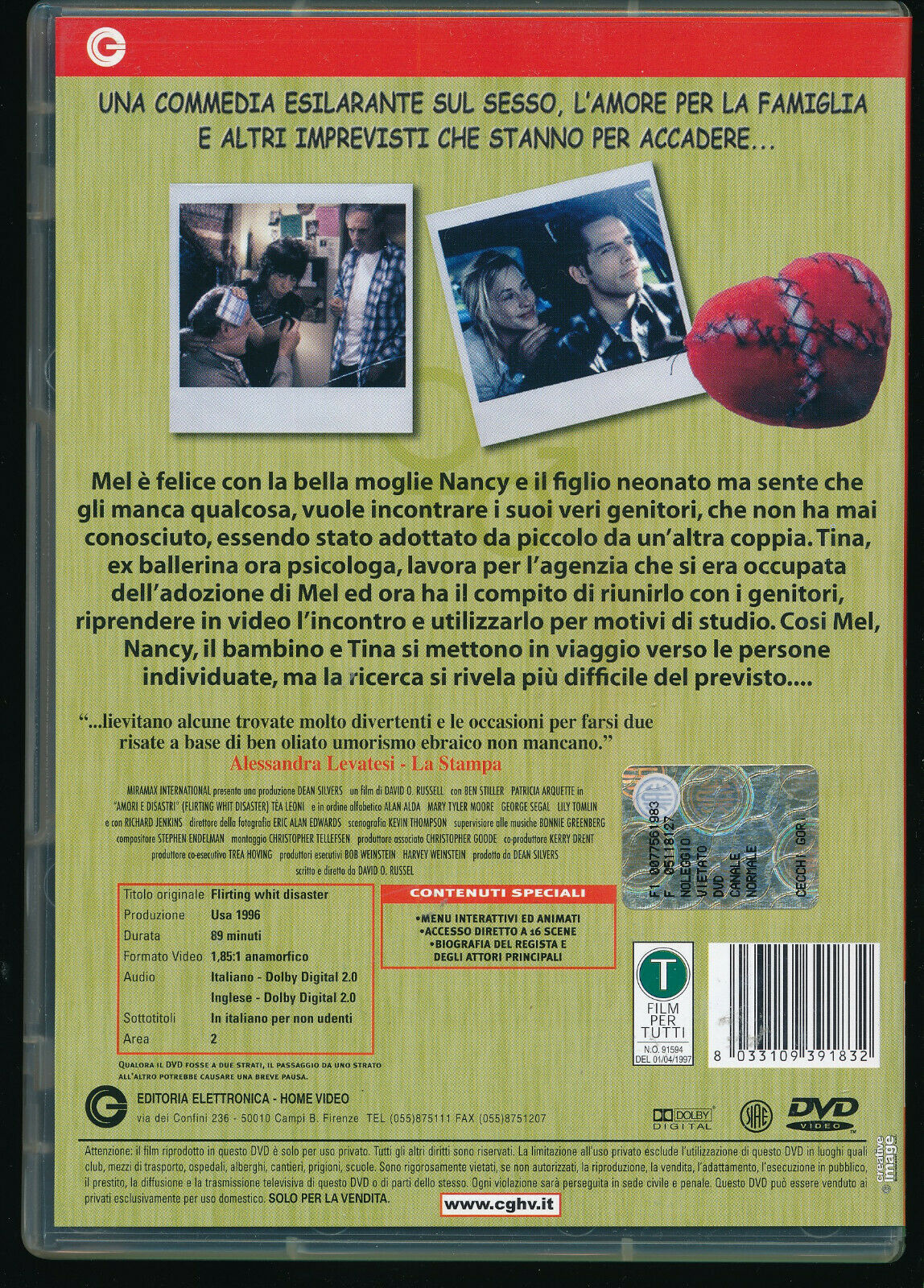 EBOND Amori e Disastri D562004 DVD DB679659